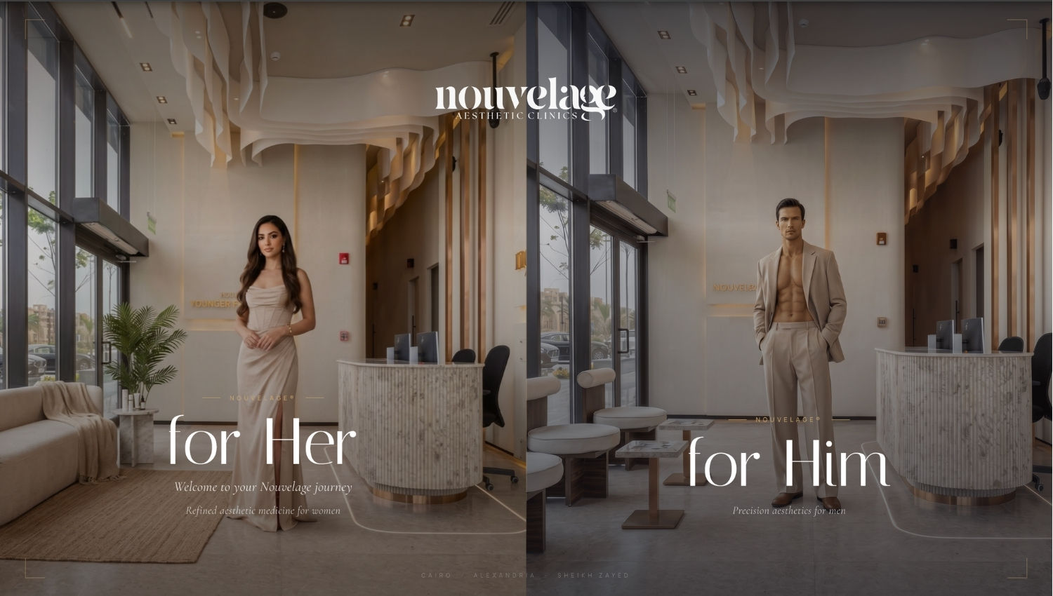 سكرين شوت لموقع Nouvel Age Clinics