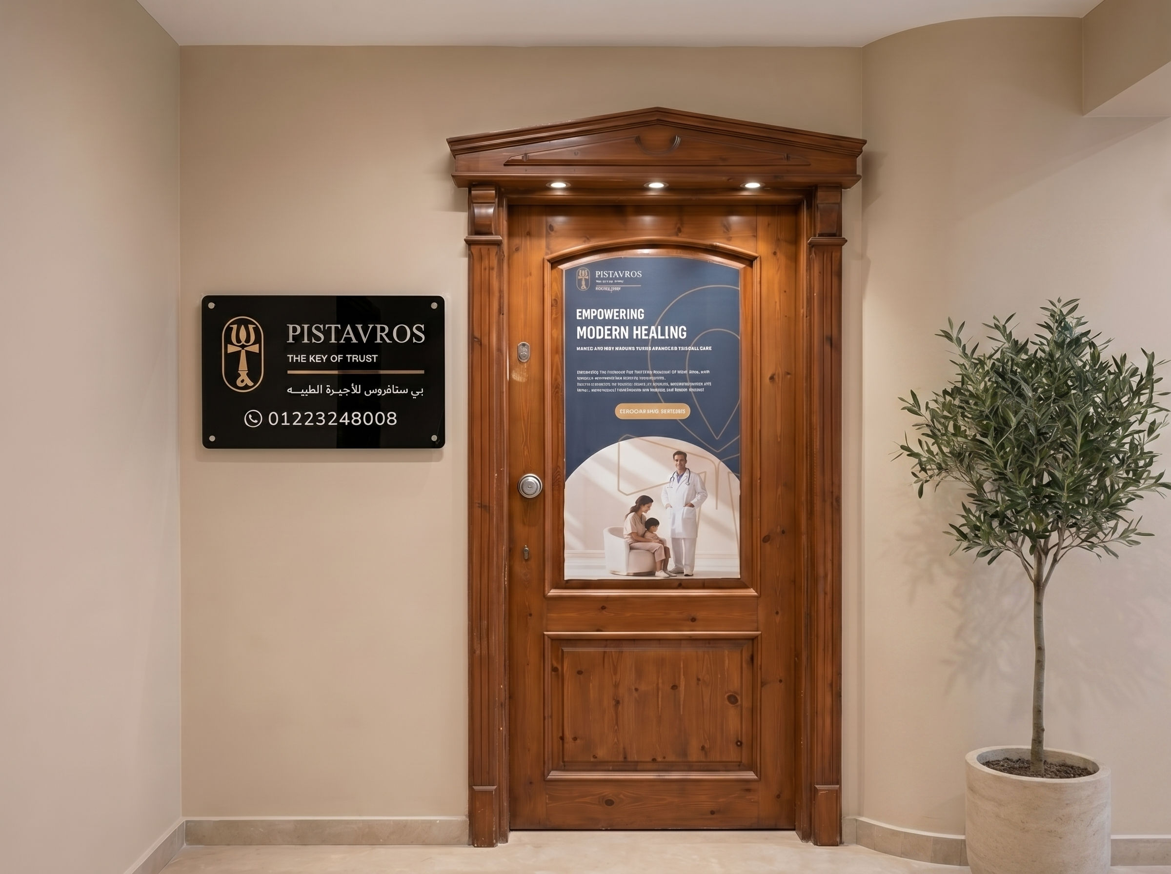 PISTAVROS Office Entrance