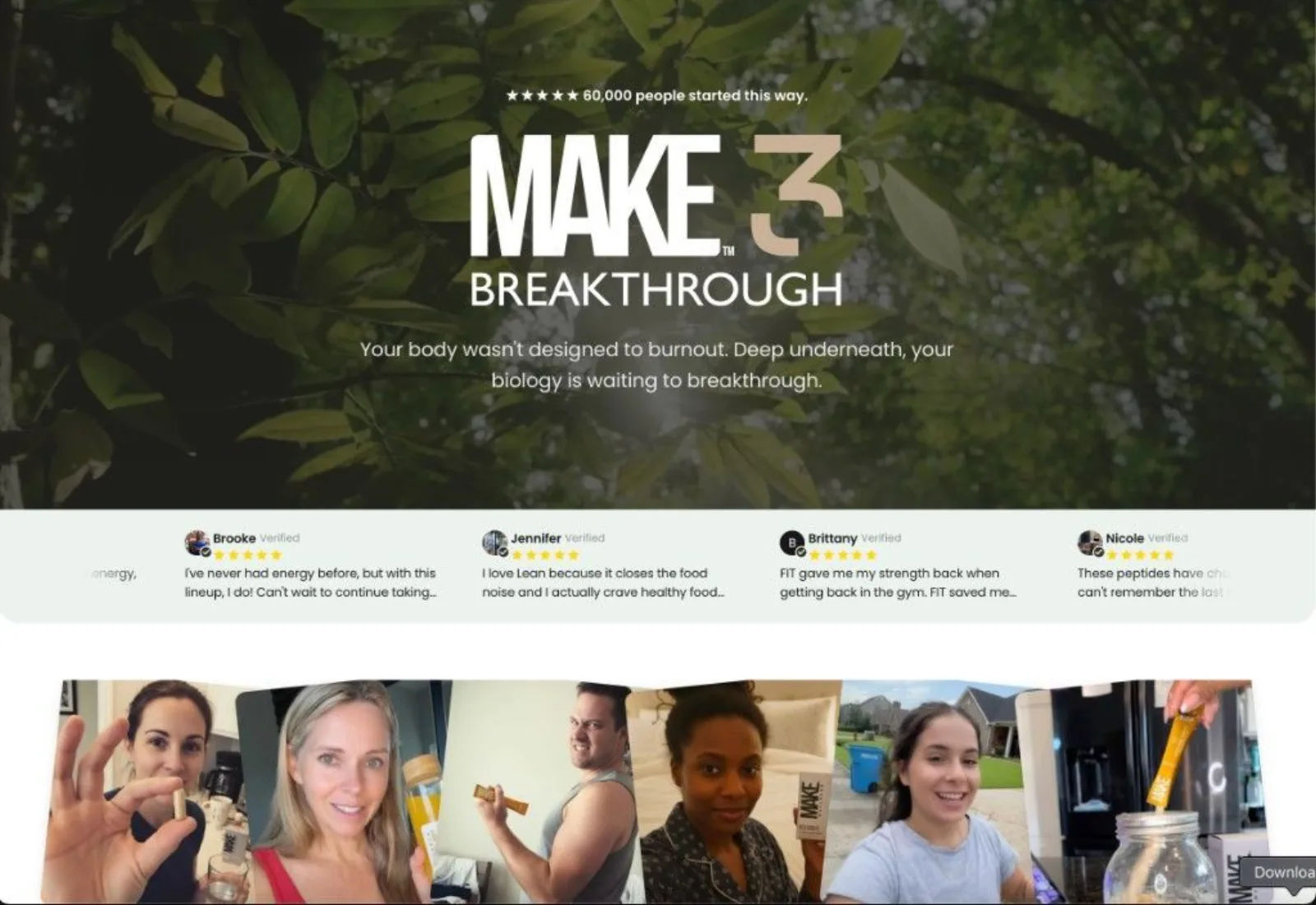MAKE Wellness storefront