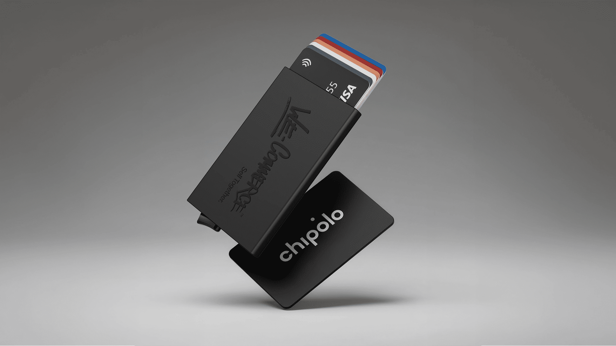 We-Commerce RFID Wallet + Chipolo Tracker