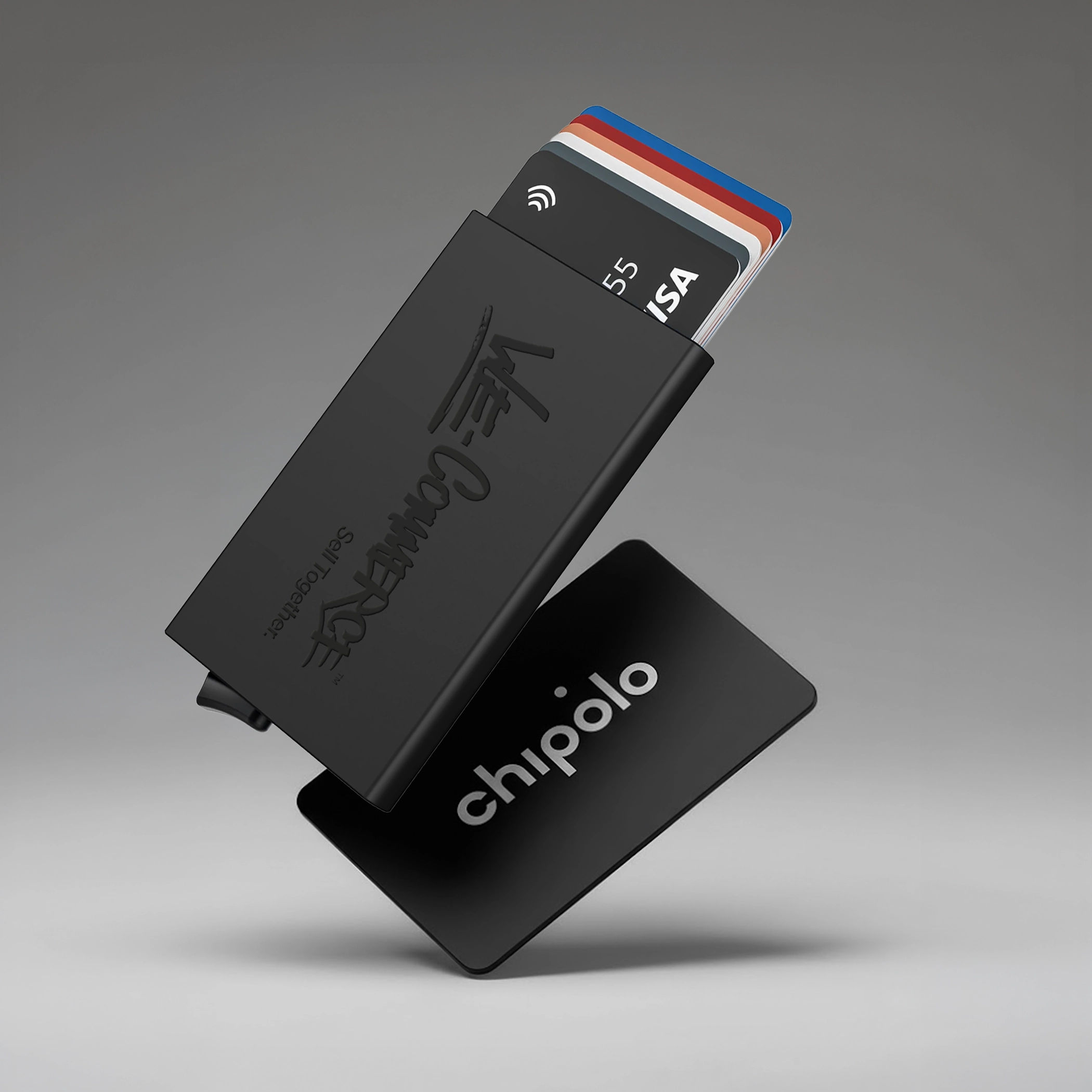 We-Commerce RFID Wallet + Chipolo Tracker