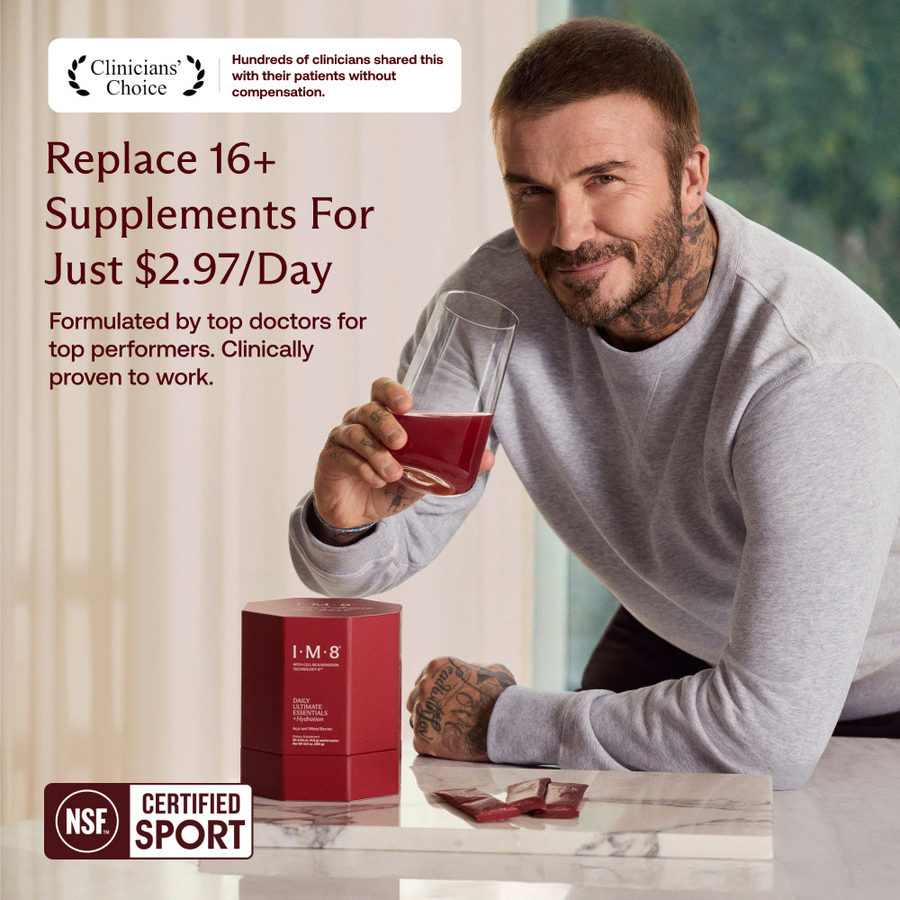 IM8 Replace 16+ Supplements, Clinicians Choice, NSF Certified