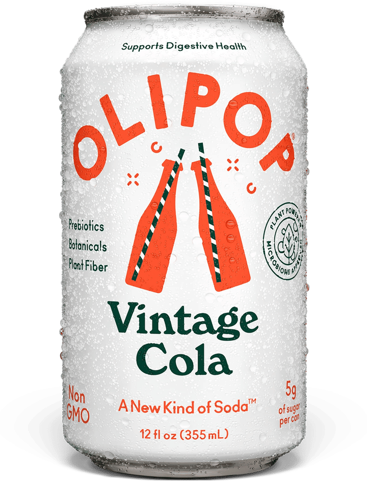 OLIPOP Vintage Cola can