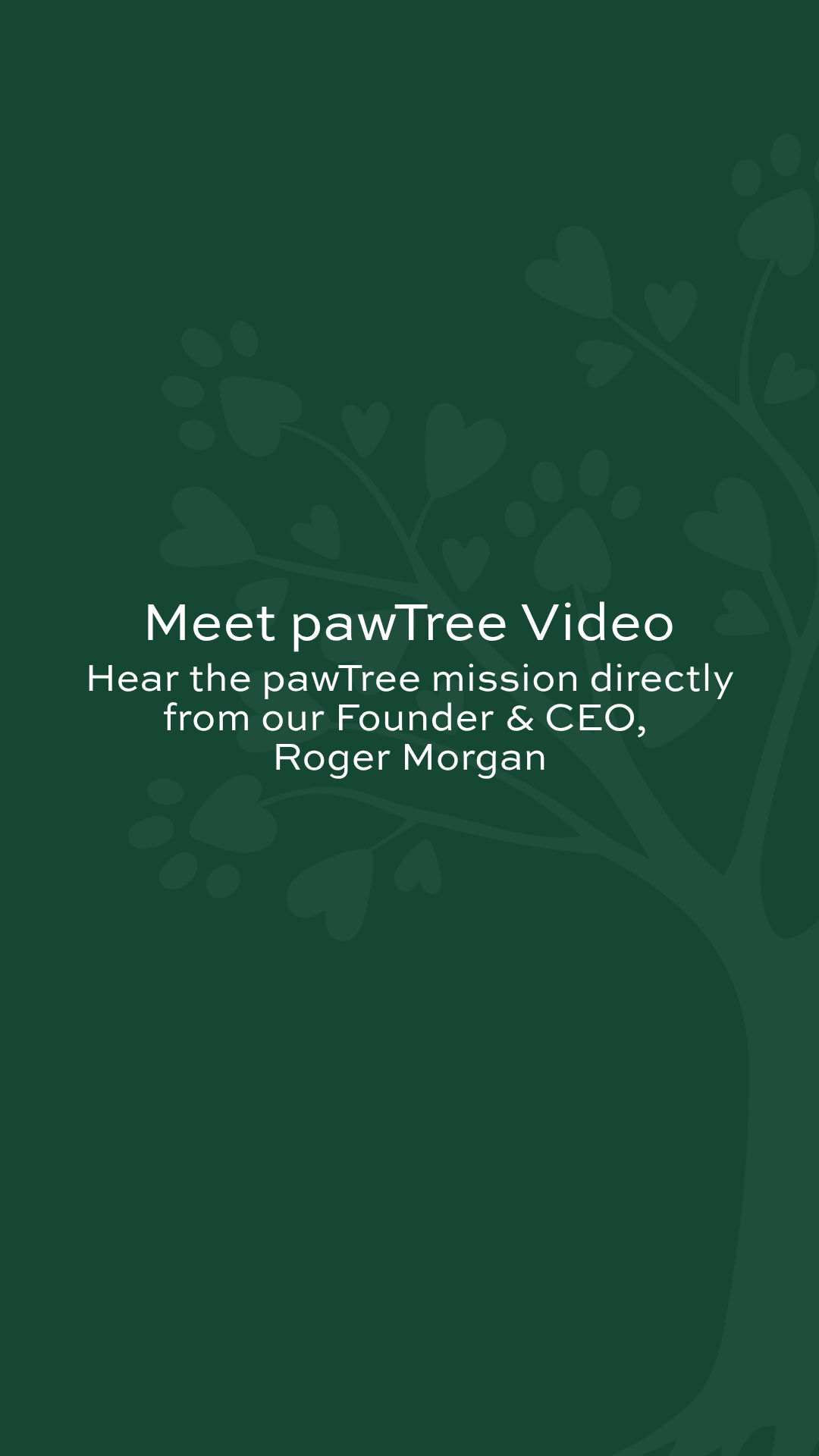 Meet pawTree Video