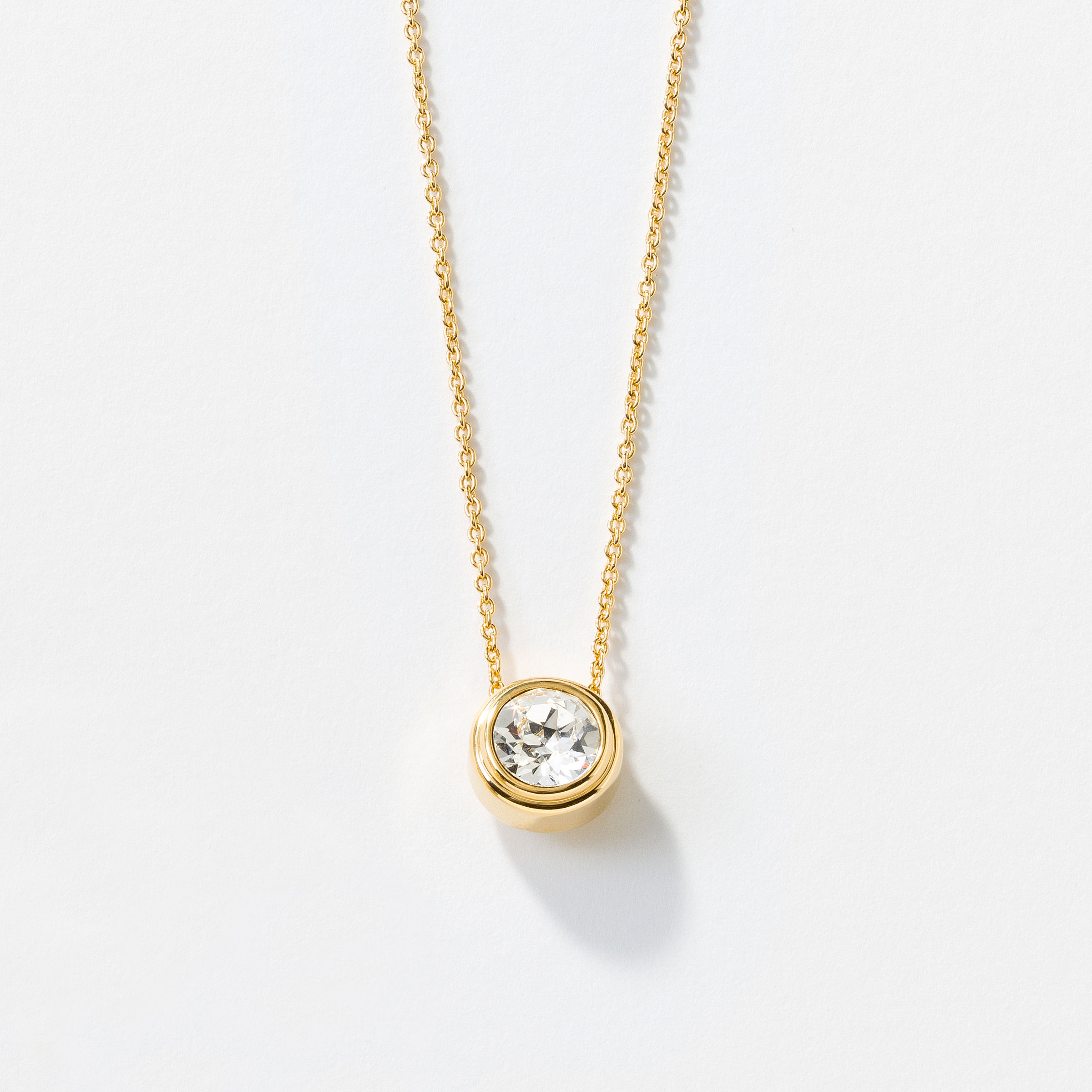 Golden Melrose Slide Necklace