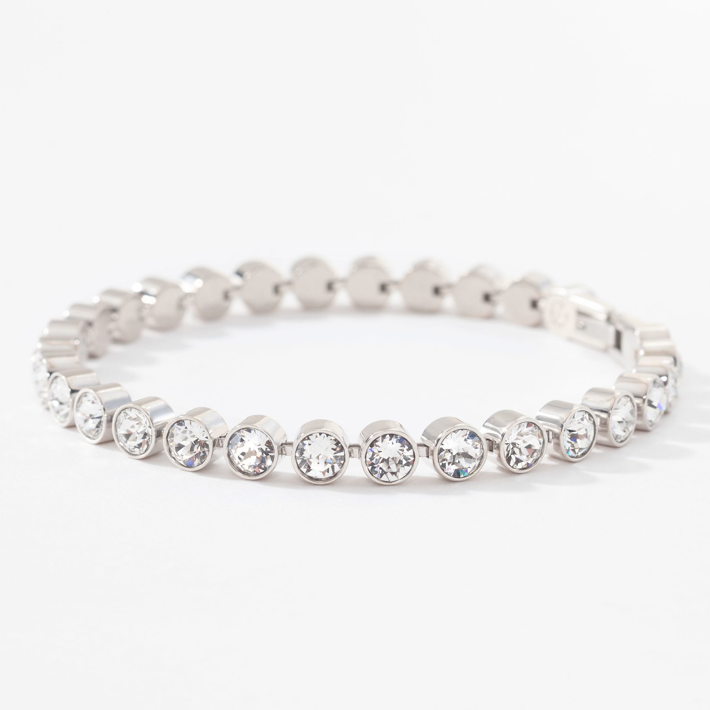 Mini Ice Bracelet, White, Small