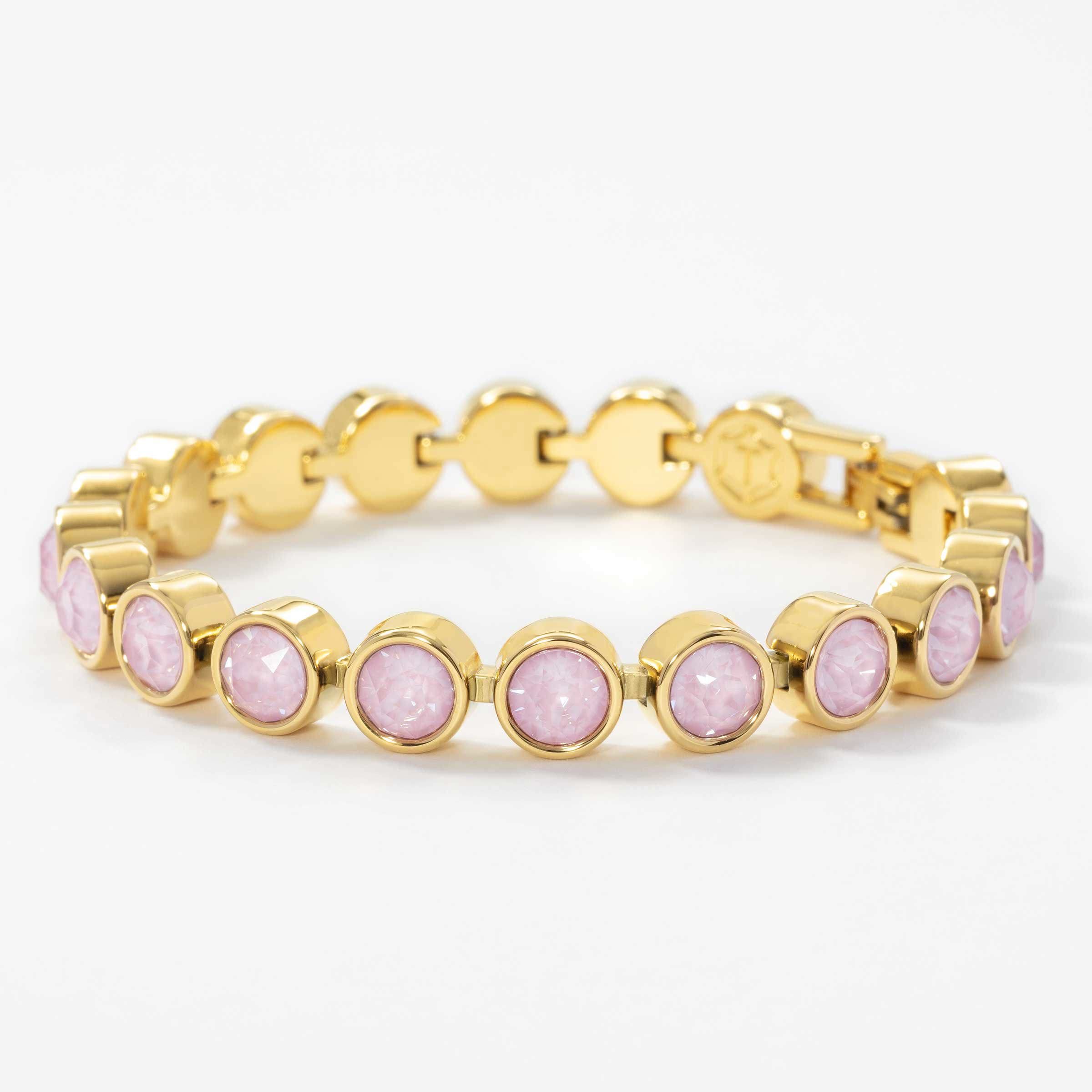 Golden Soft Rose Ice Bracelet, Small