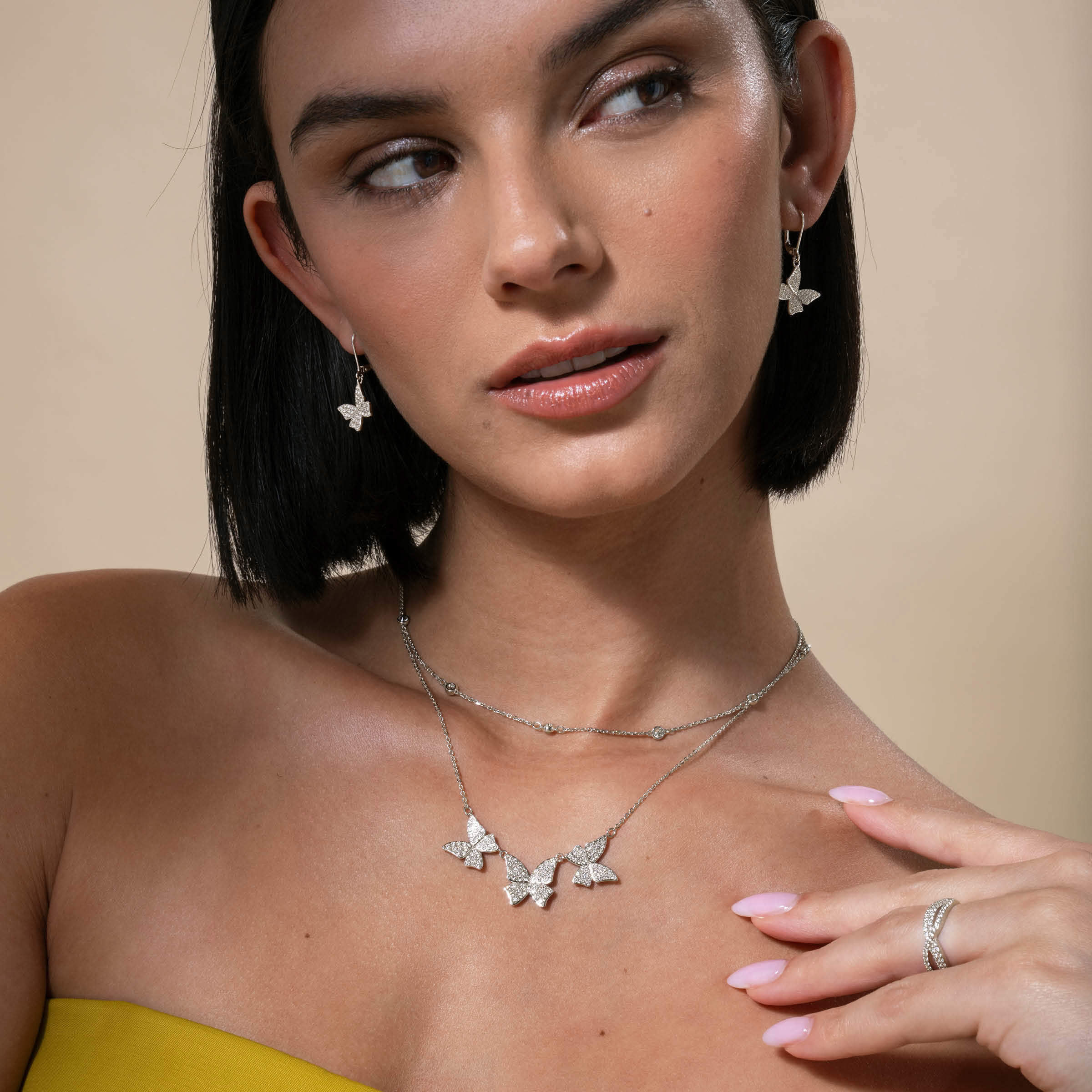 Butterfly Breeze Earrings — view 2