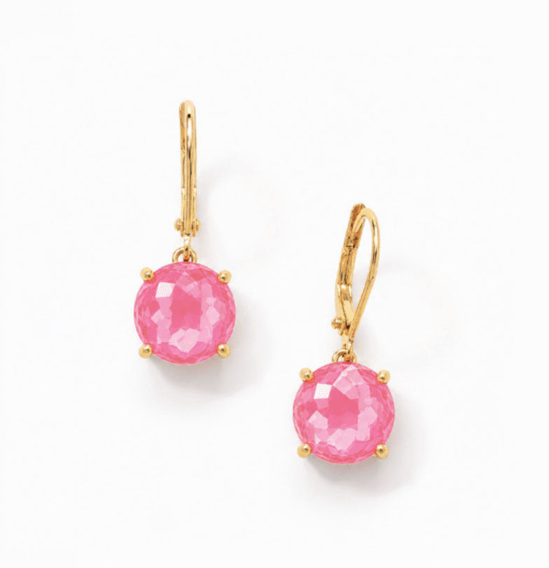 Ella Earrings, Golden Dahlia