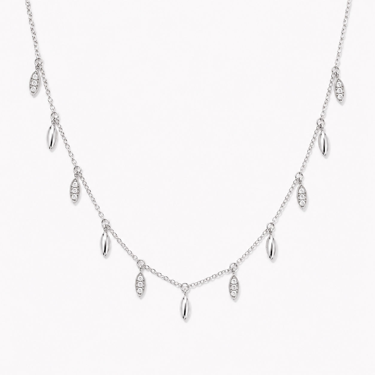 Arella Necklace, Crystal