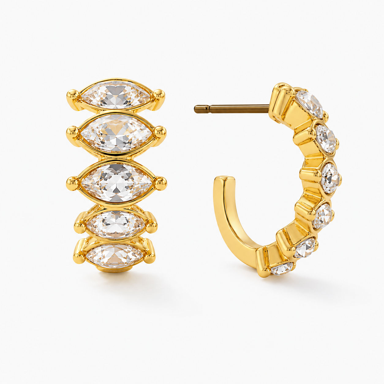 High Stakes Earrings, Golden