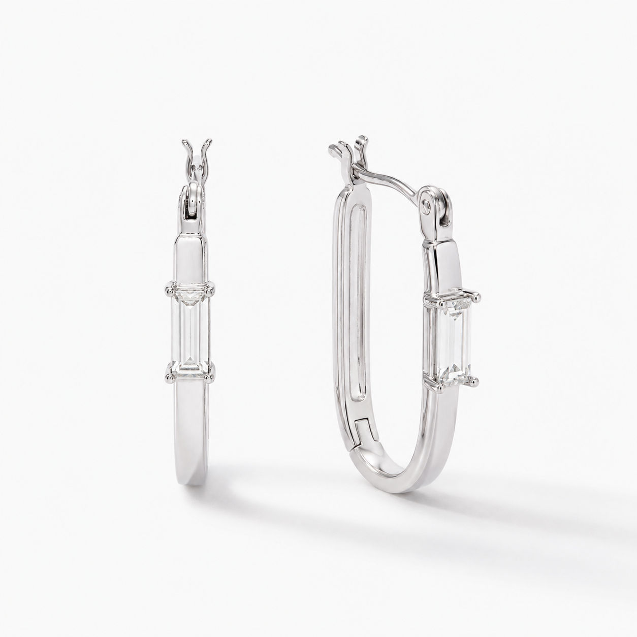 Looped In Earrings, Crystal