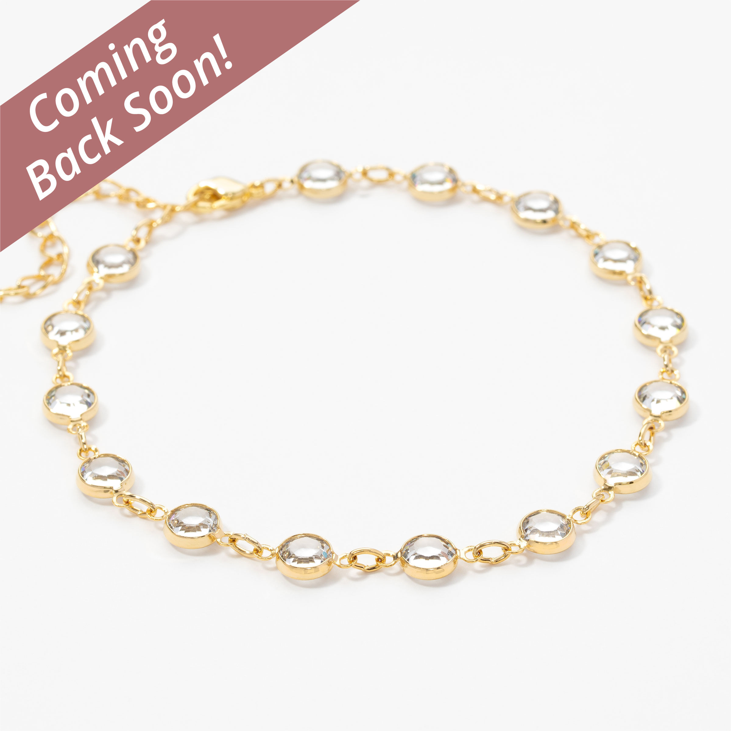 Chanelle Anklet, Golden