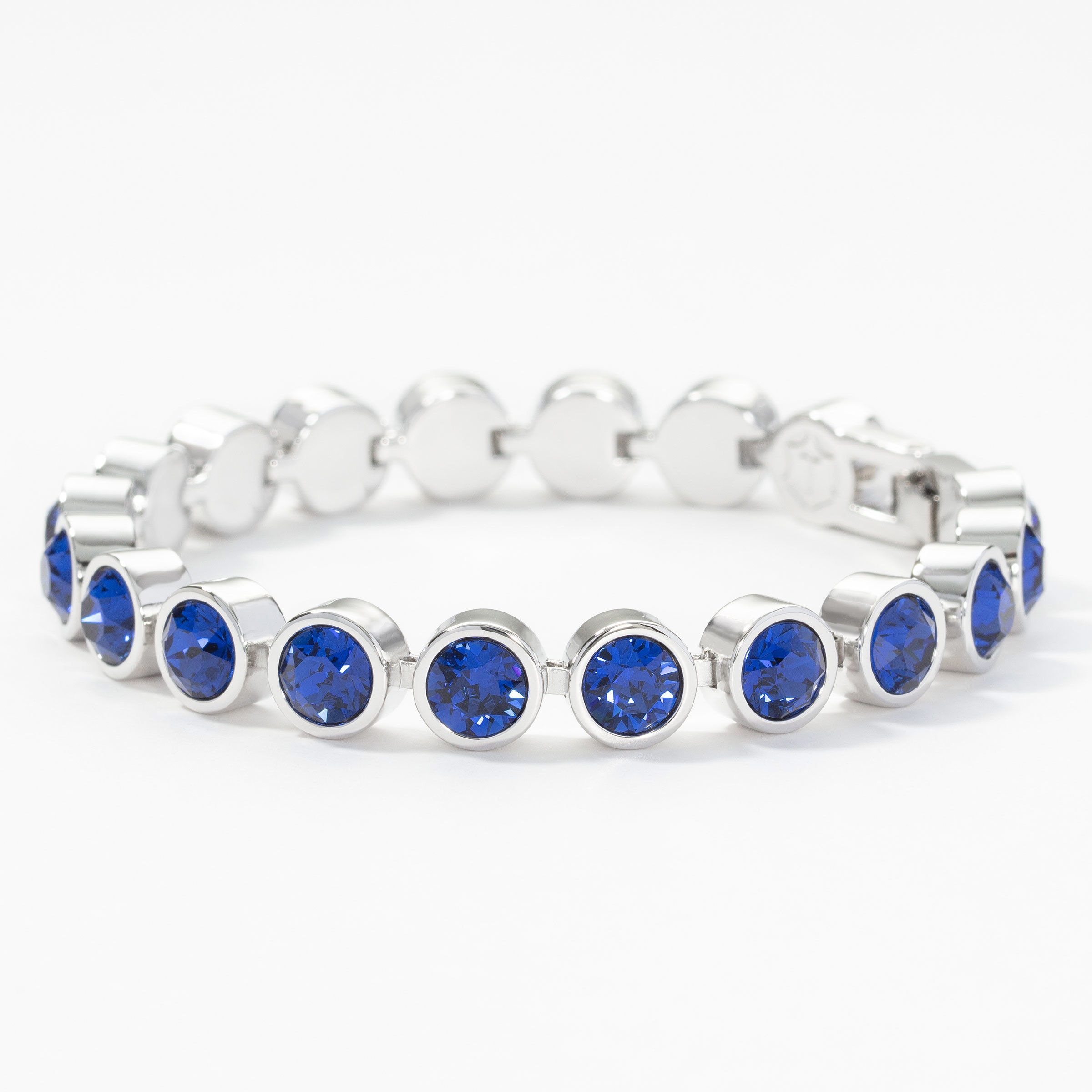 Dark Sapphire Ice Bracelet