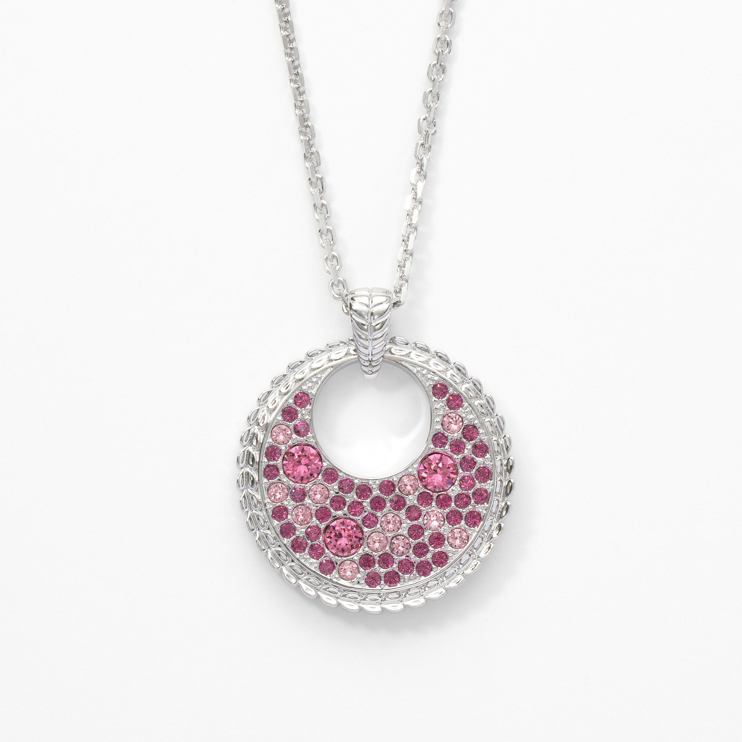 Color Burst Pendant, Pink