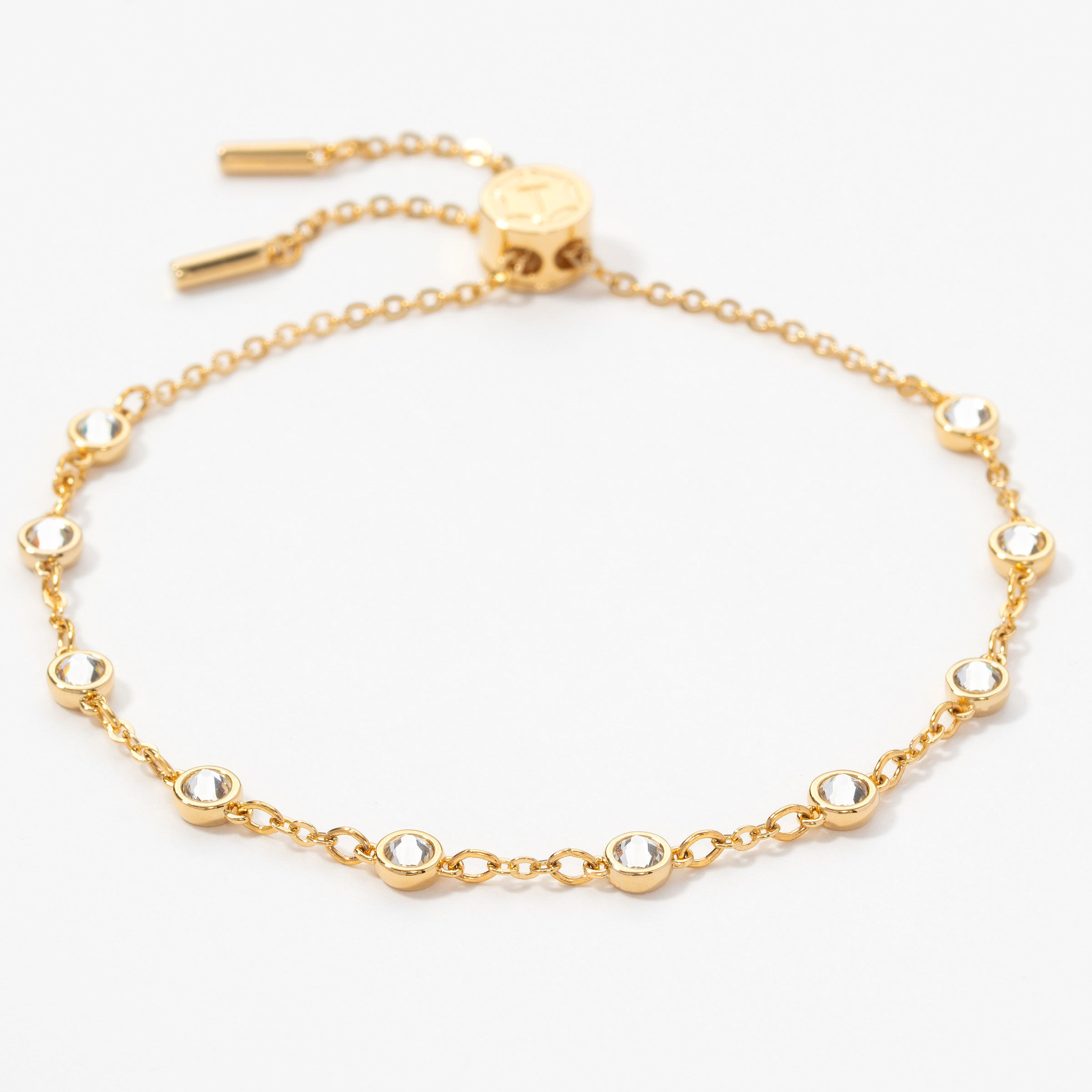Fine Line Bracelet, Golden