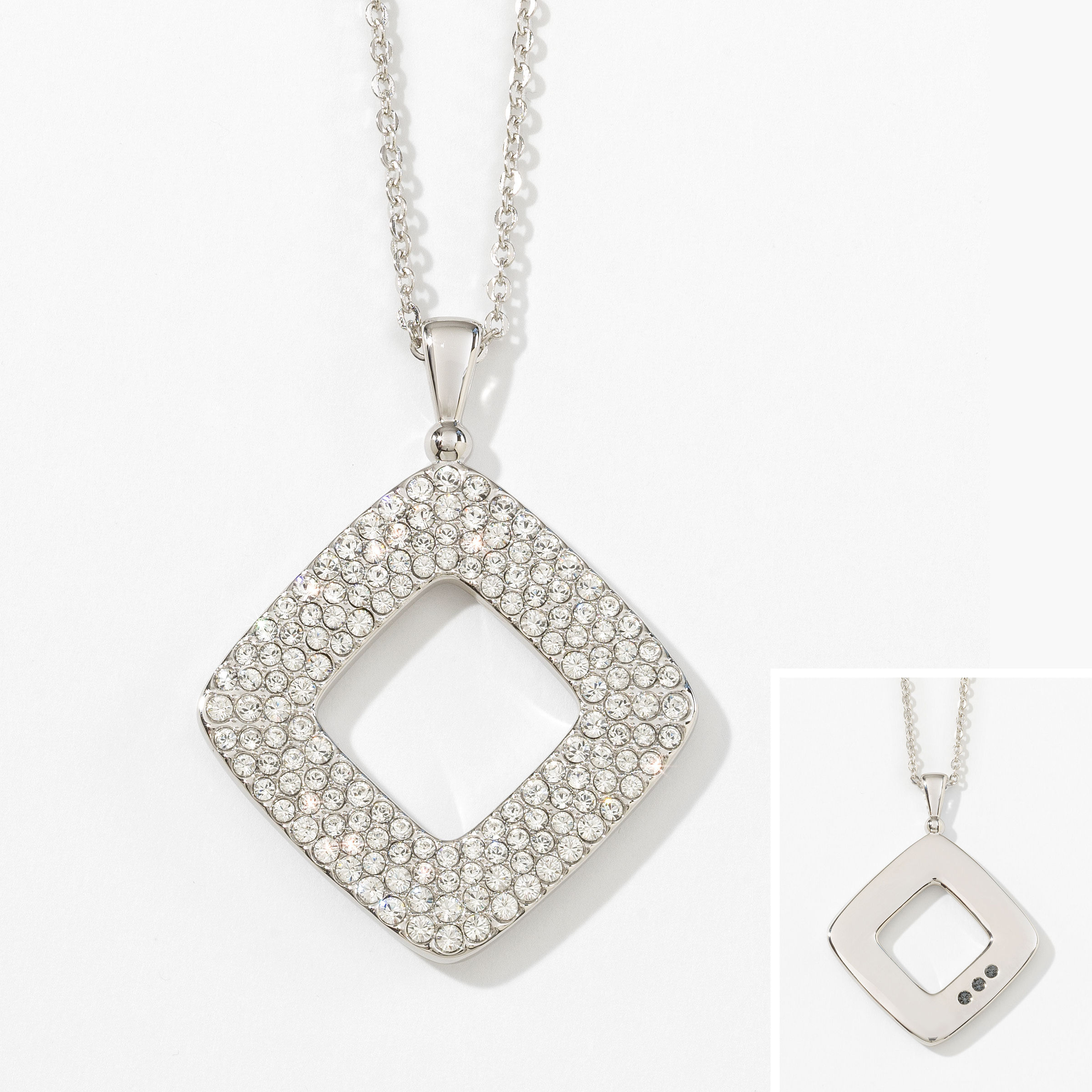 Be There Be Square Pendant