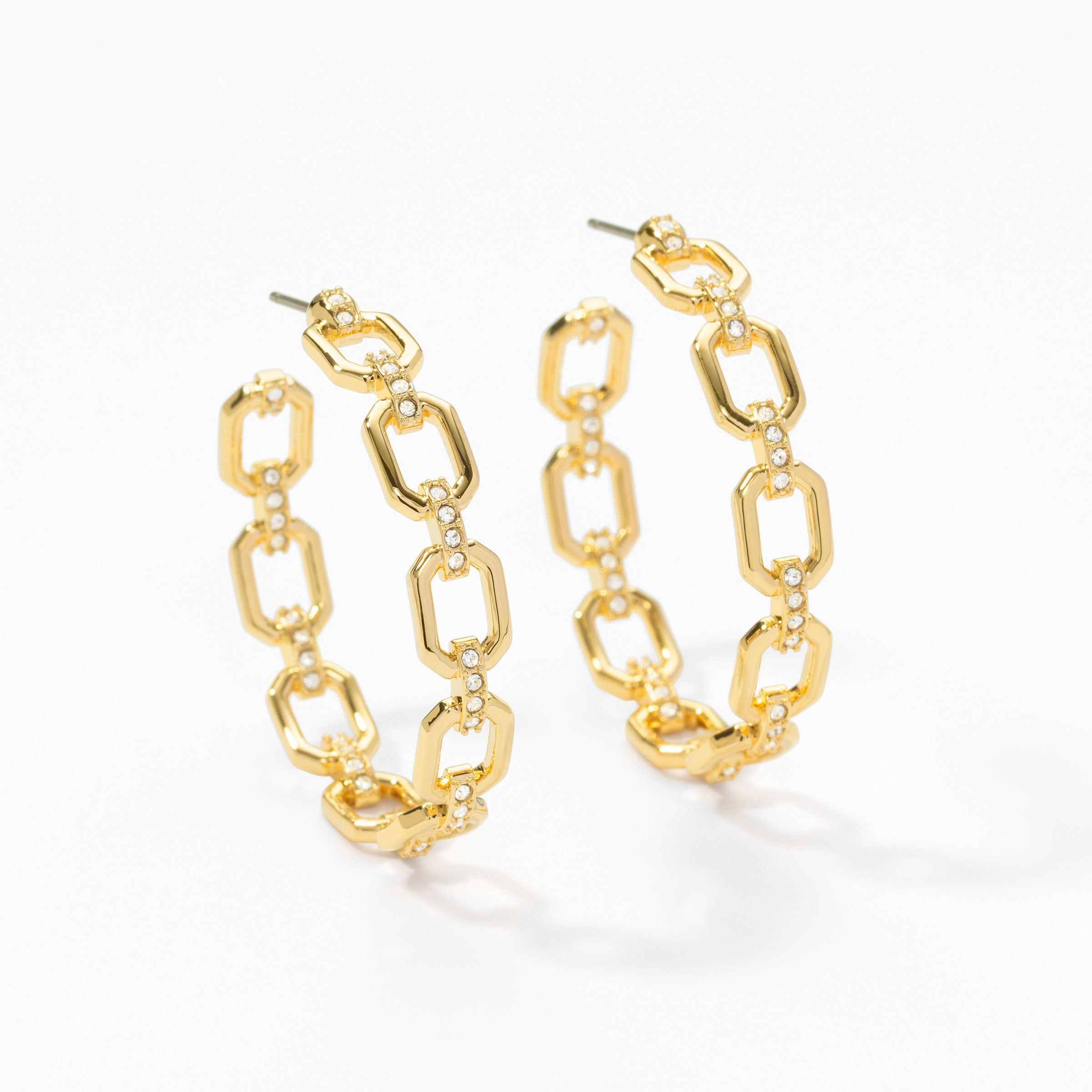 Secret Bond Earrings, Golden