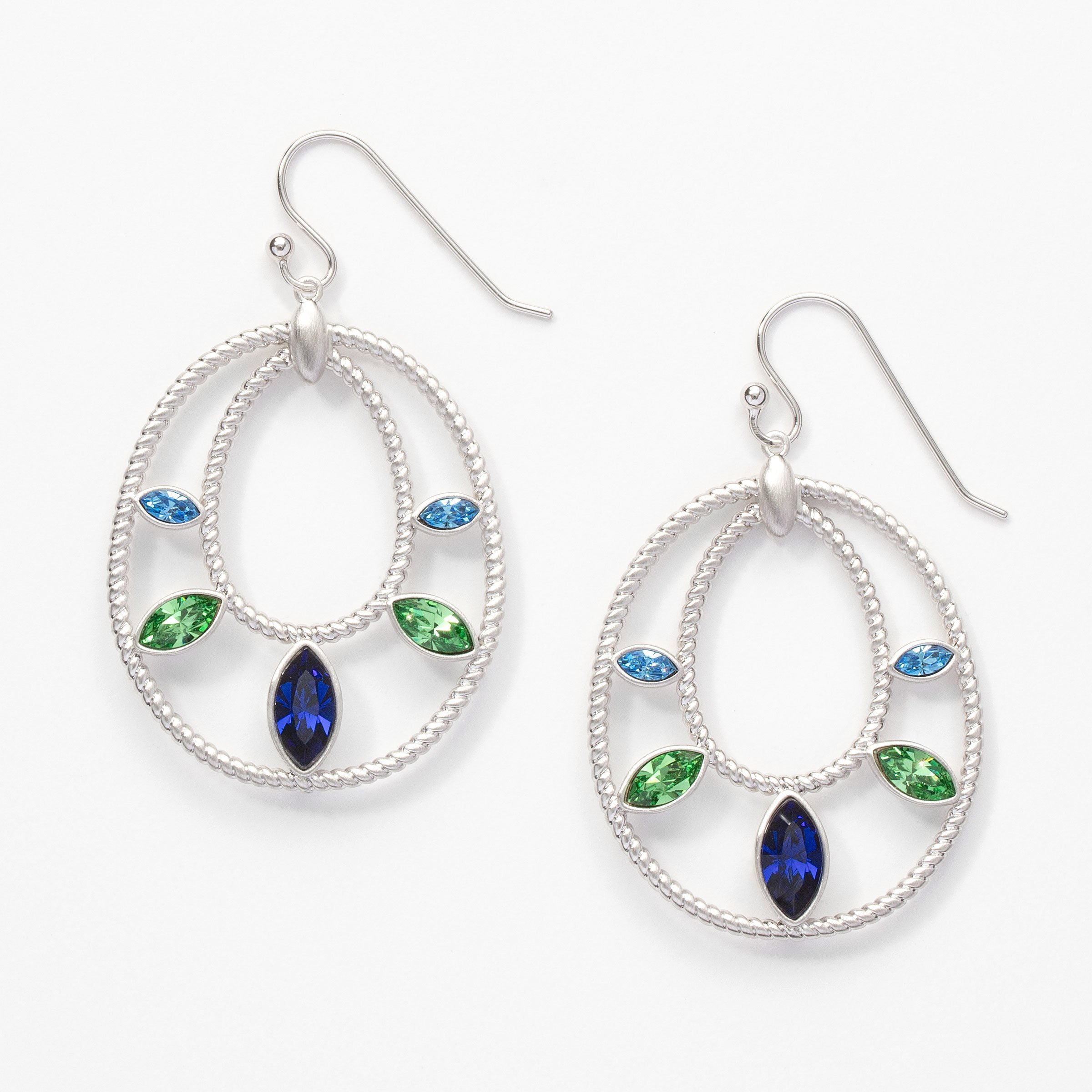 Peacock Earrings