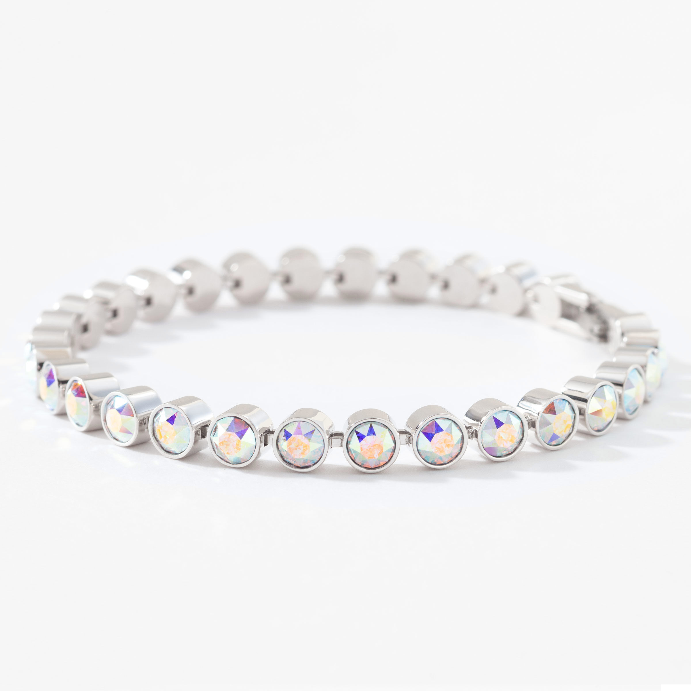 Mini Ice Bracelet, Crystal Aurore Boreale