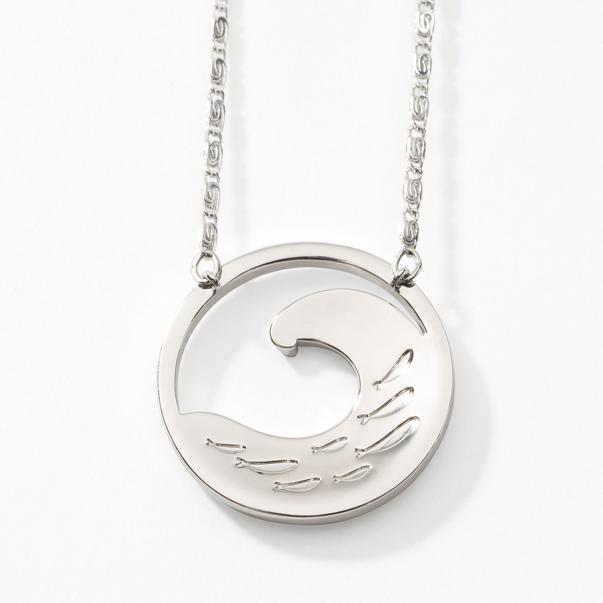 Catch a Wave Necklace — view 3