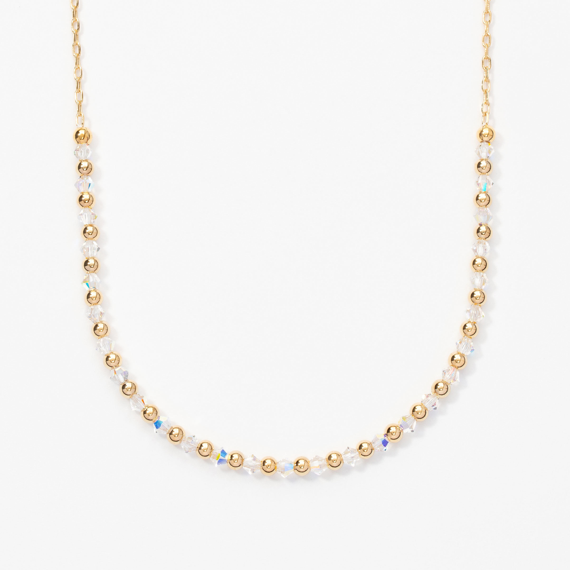 Bravo Necklace, Golden