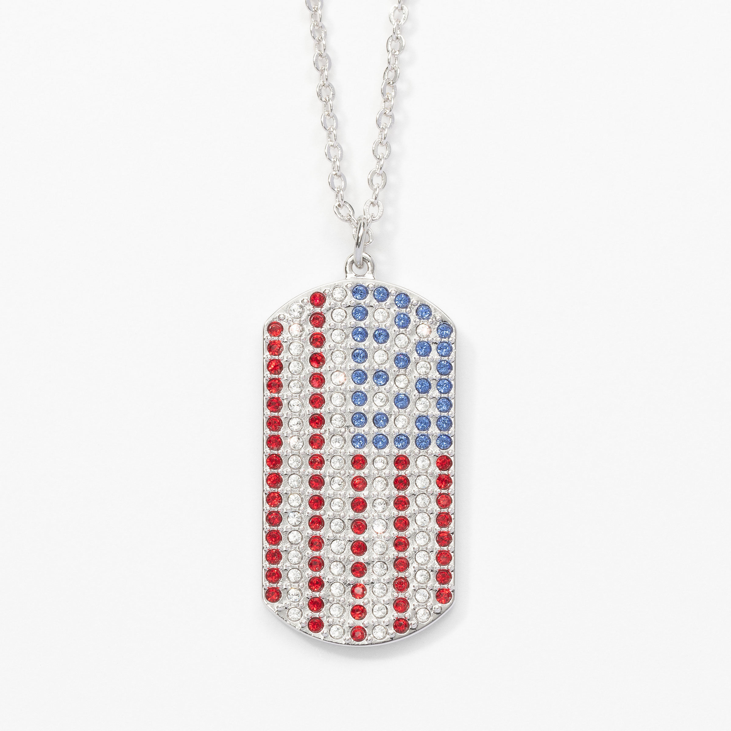 USA Dog Tag Necklace — view 2