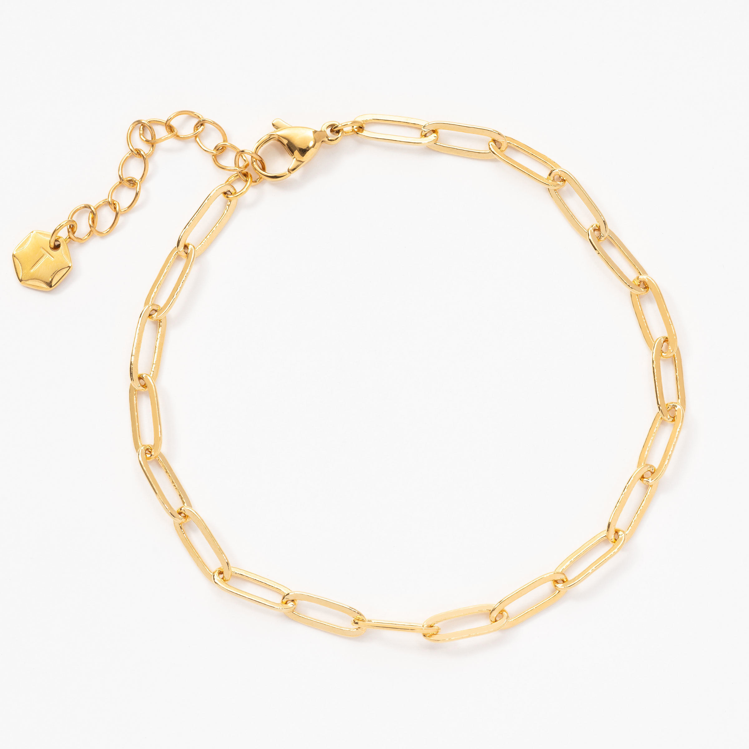 Paperclip Charm Bracelet — view 2