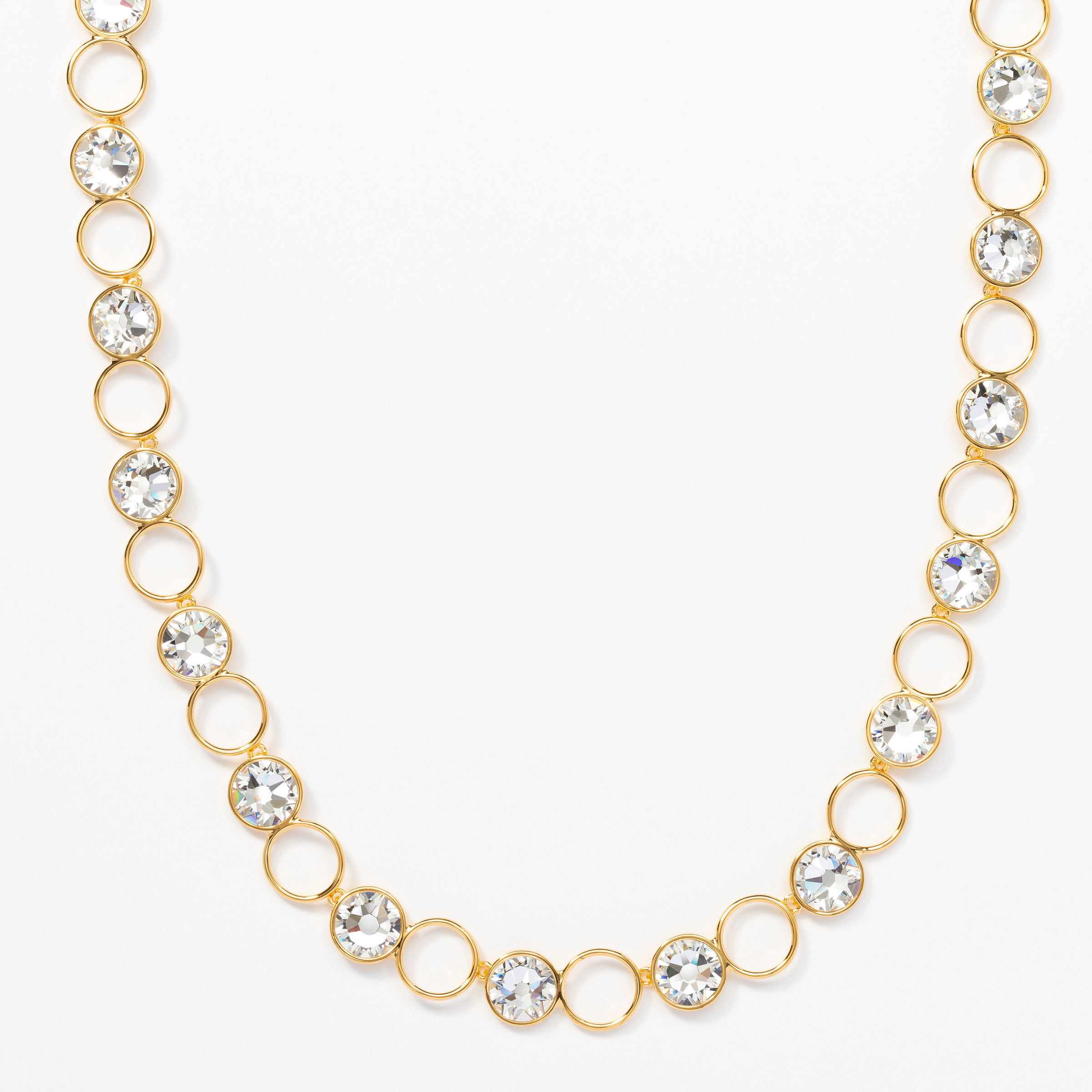 Shine on Me Necklace, Golden