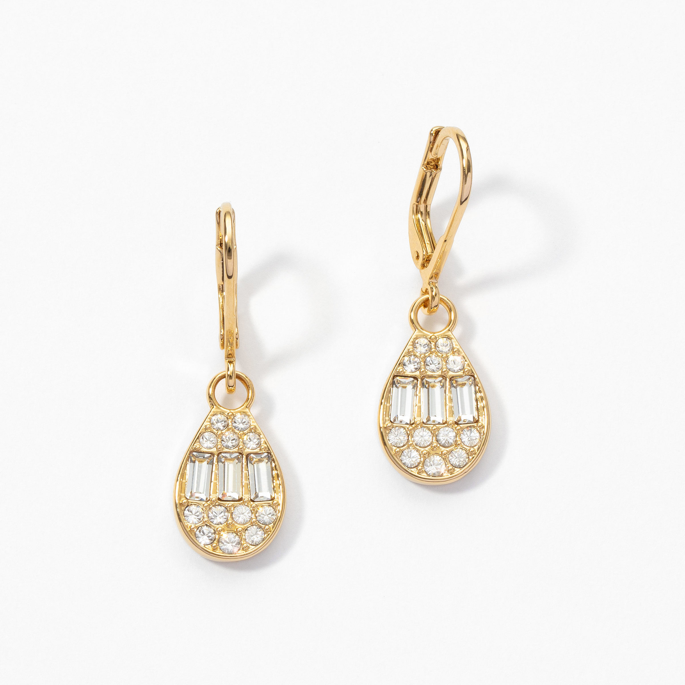 Florique Earrings, Golden