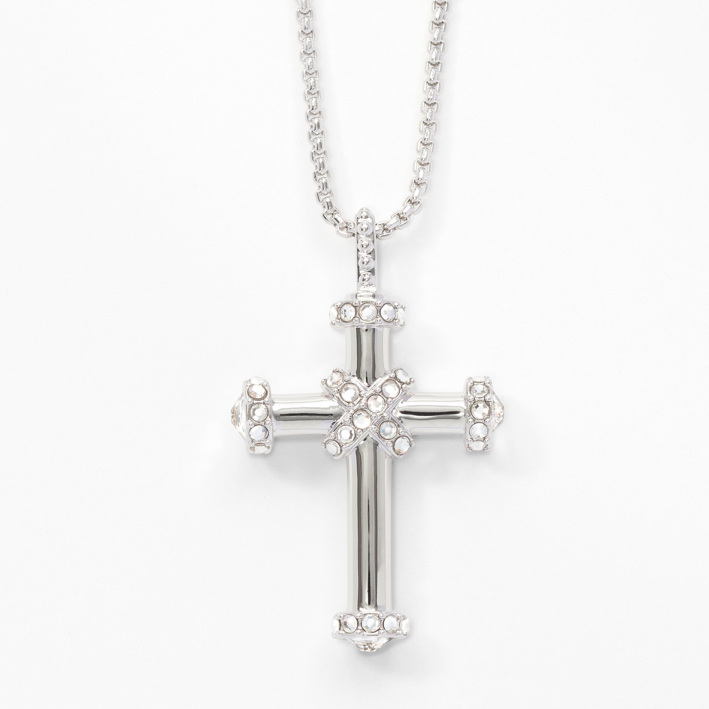 Modern Cross Necklace