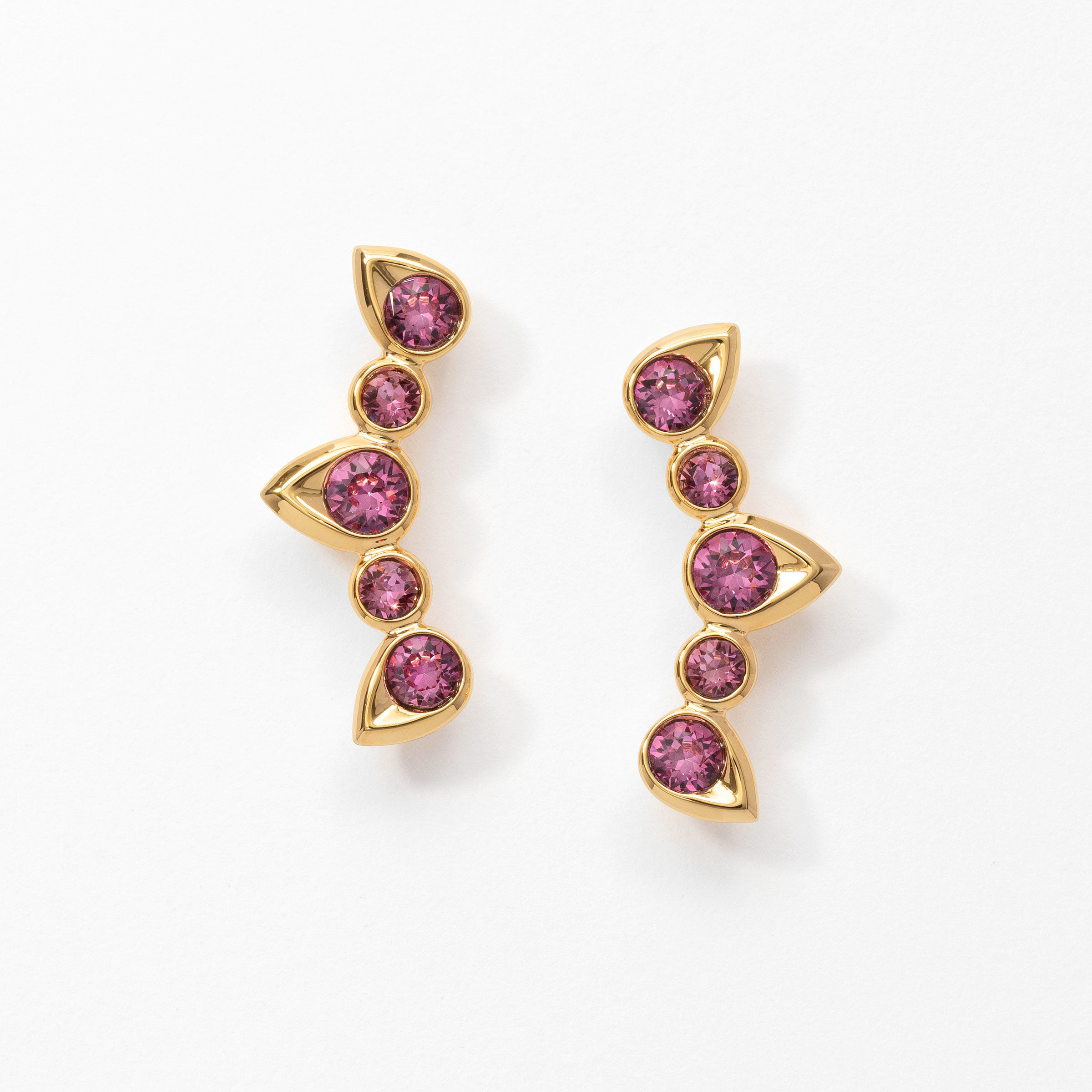 Reach for the Sky Earrings, Golden — view 3