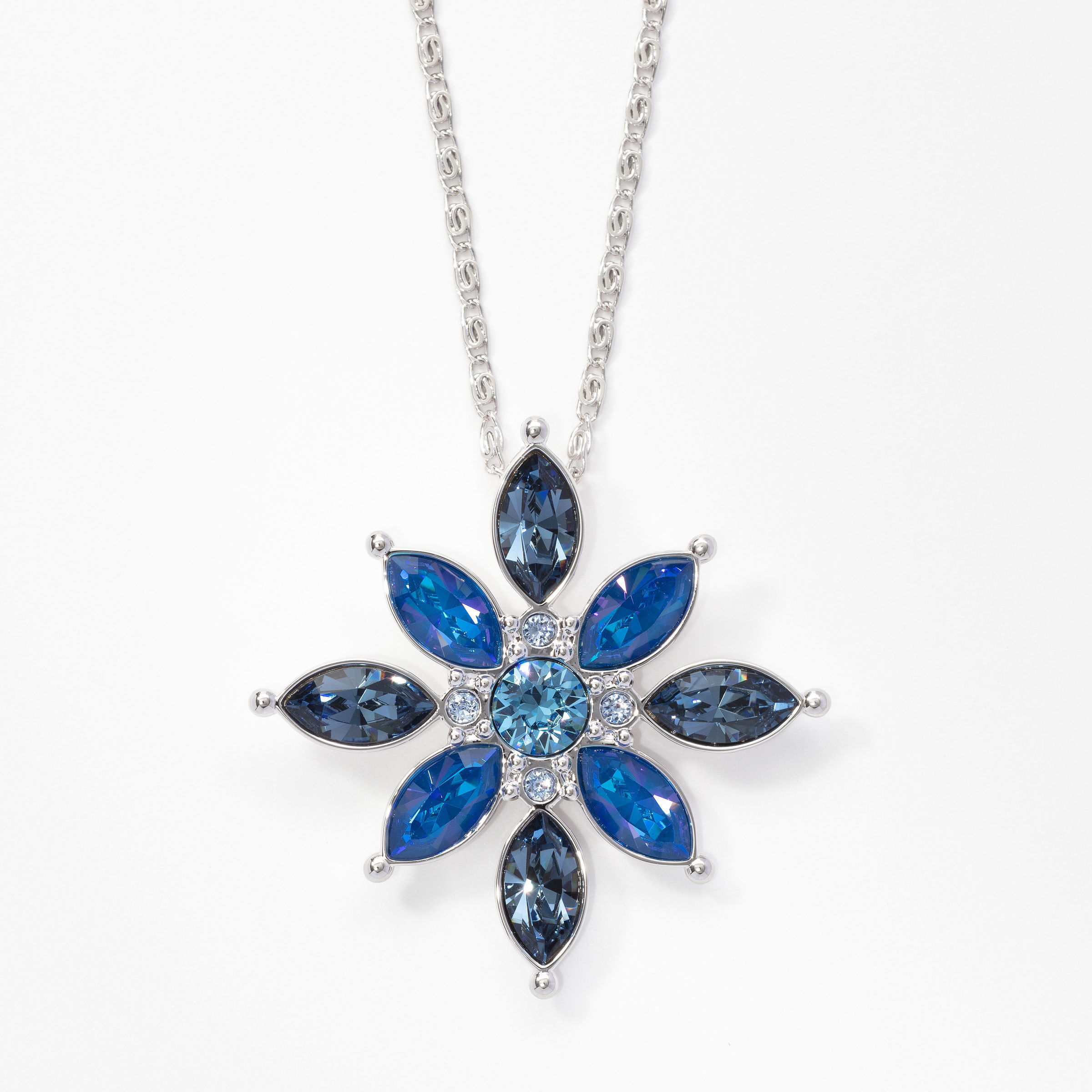 Summer Bloom Pendant, Blue — view 3
