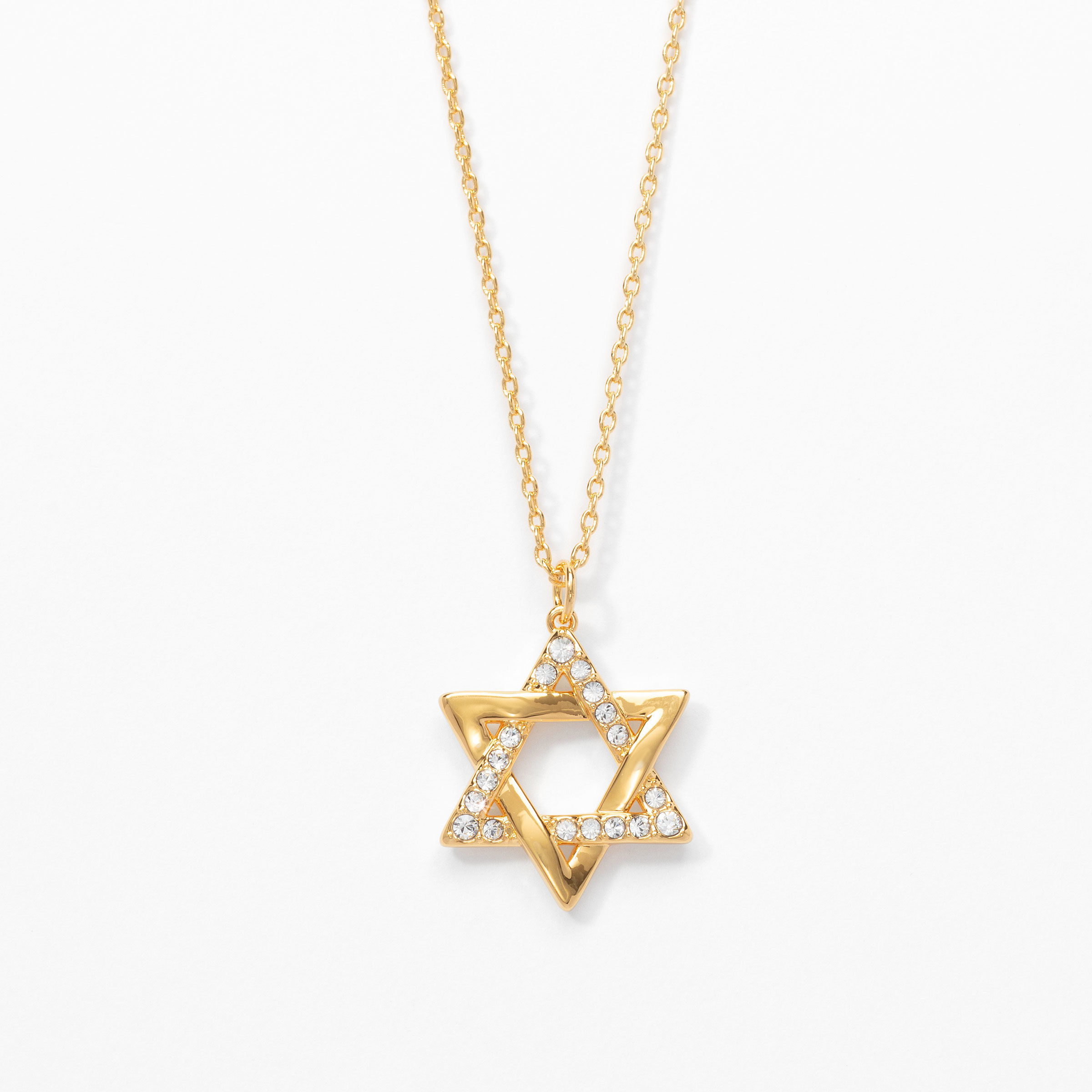 Golden Star of David Necklace