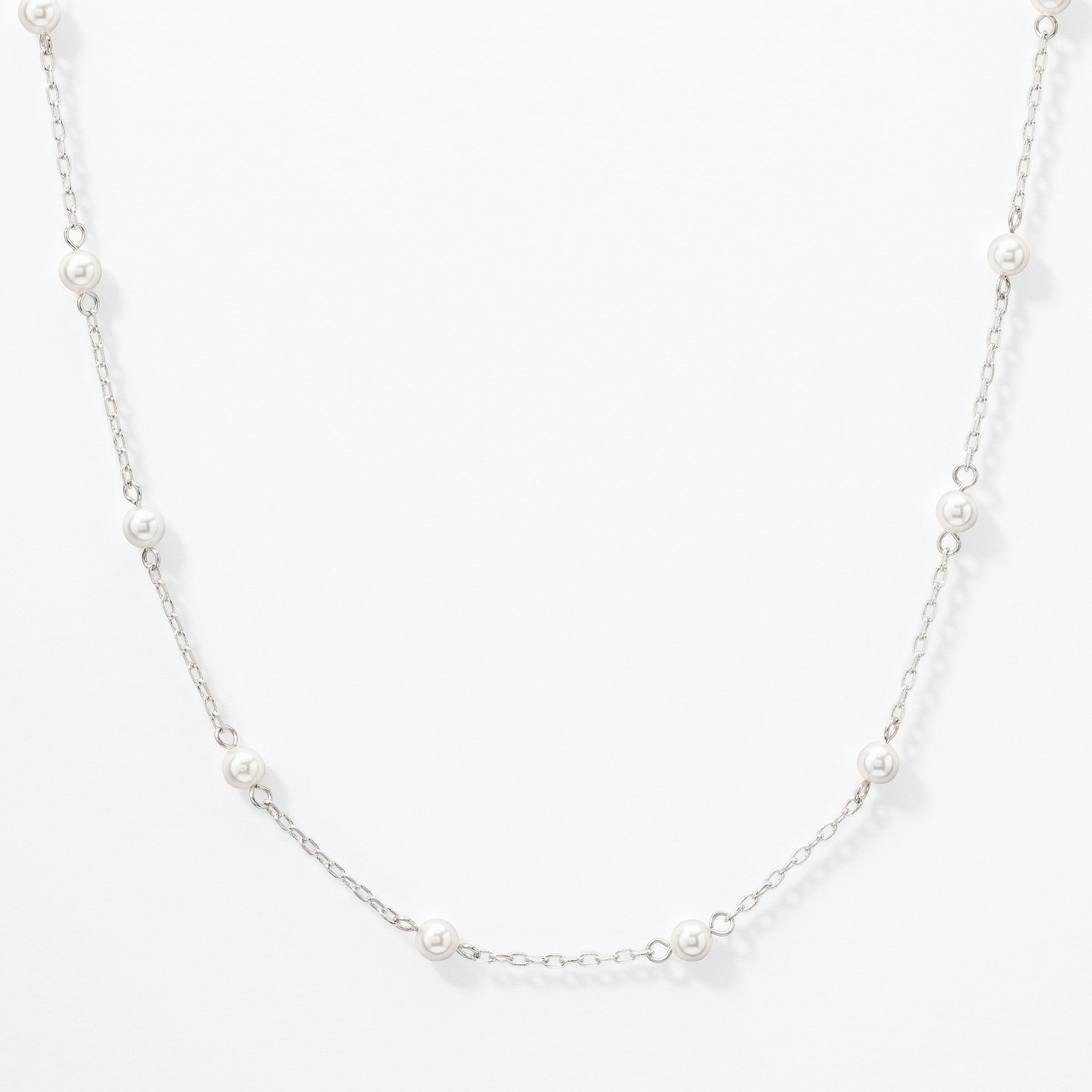 Happy Go Lucky Necklace, Pearl
