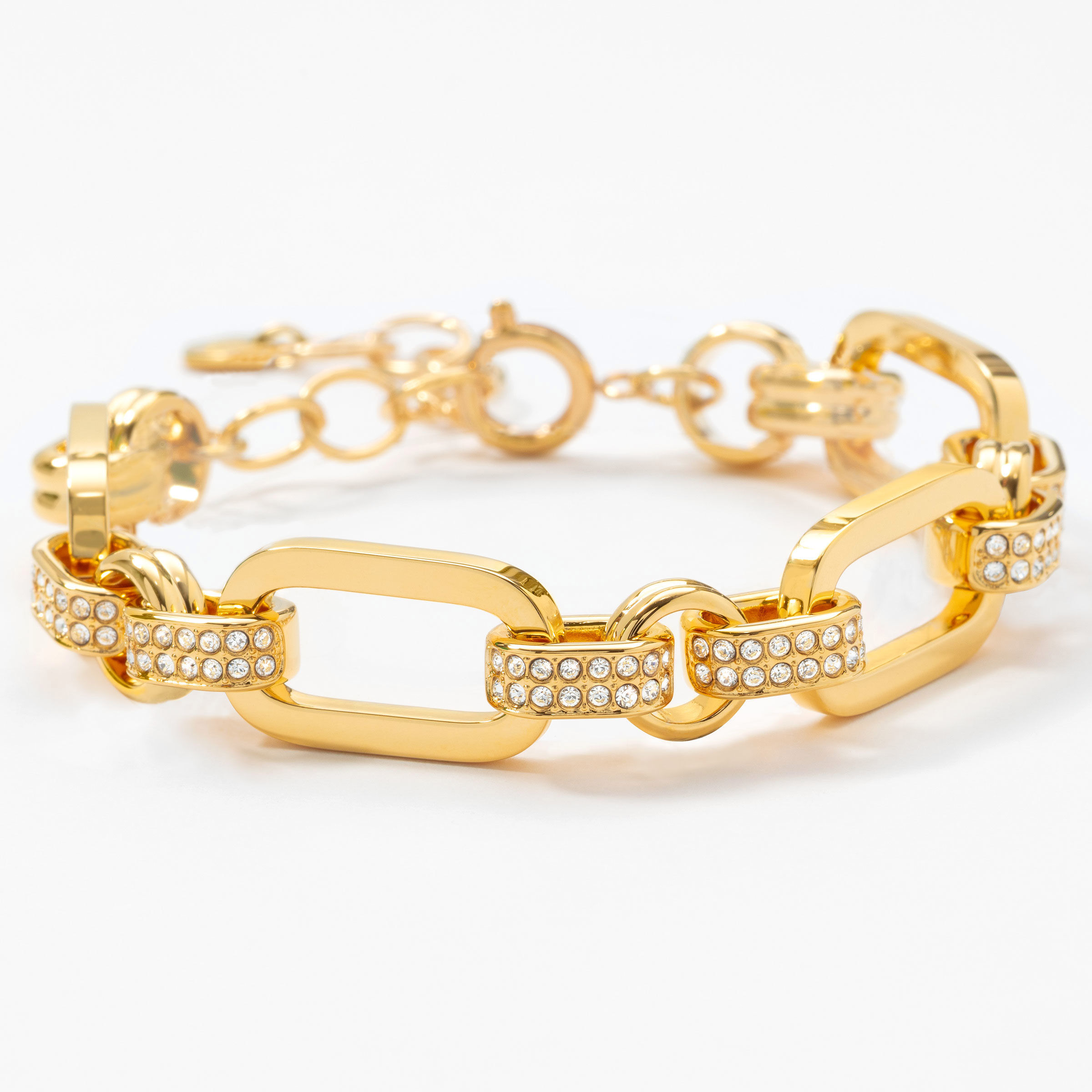 Bold Move Bracelet, Golden