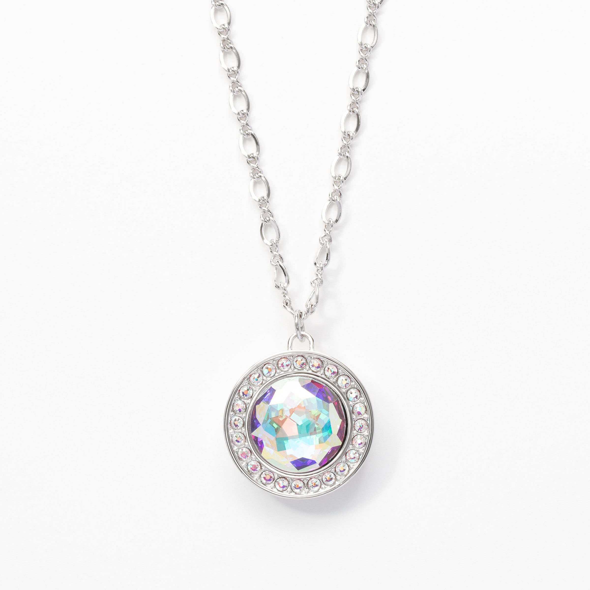 Halo Necklace, Crystal Aurore Boreale