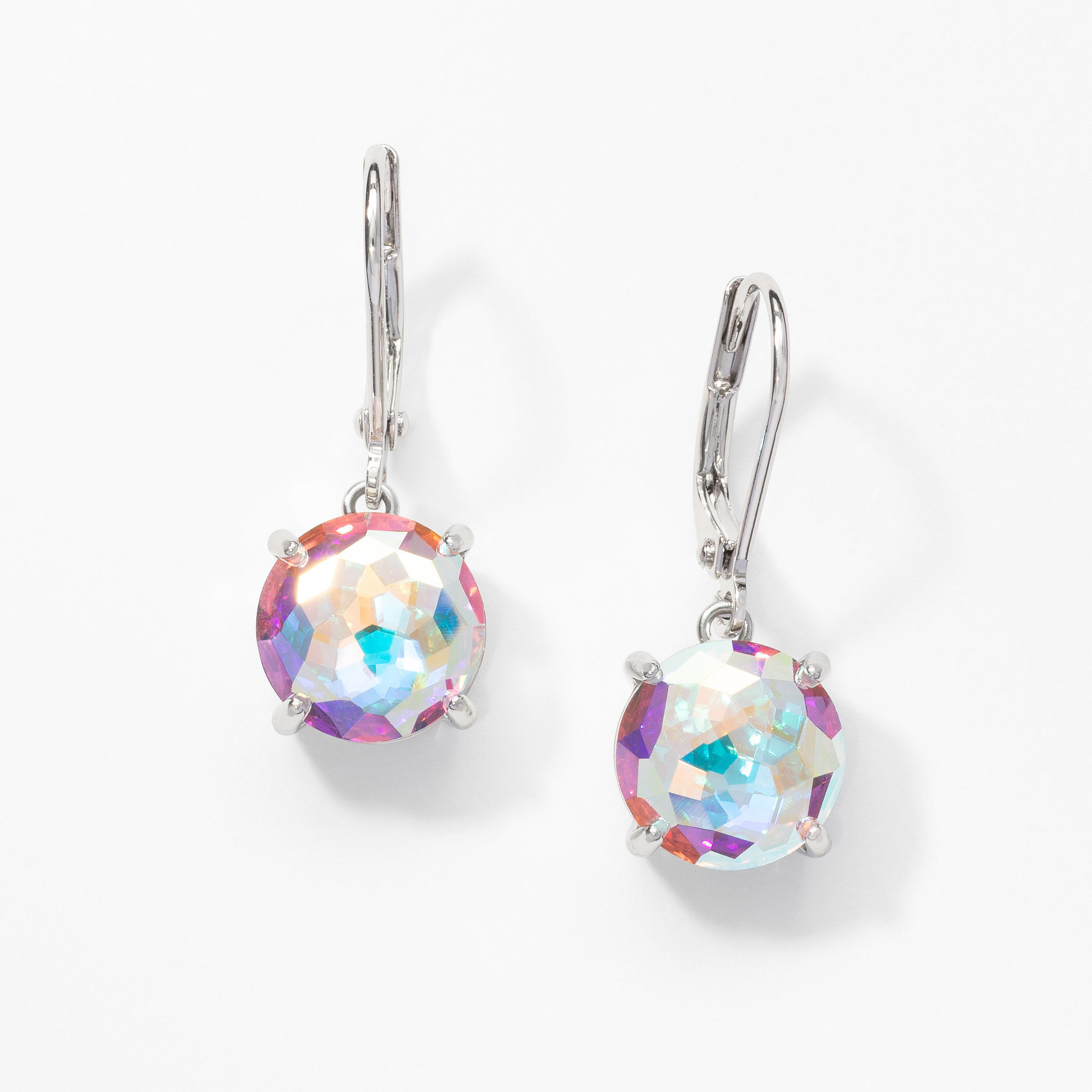 Ella Earrings, Crystal Aurore Boreale