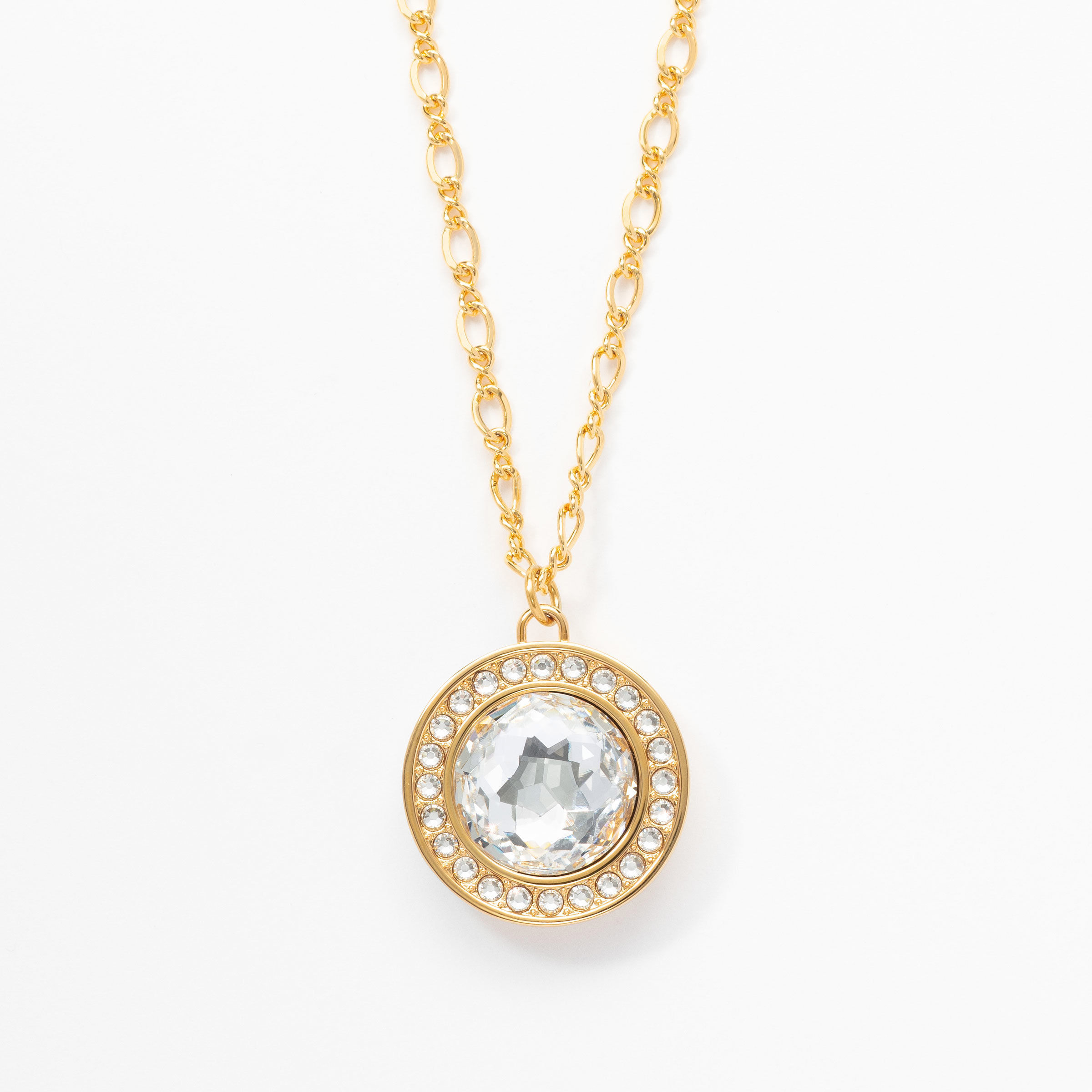Halo Necklace, Golden