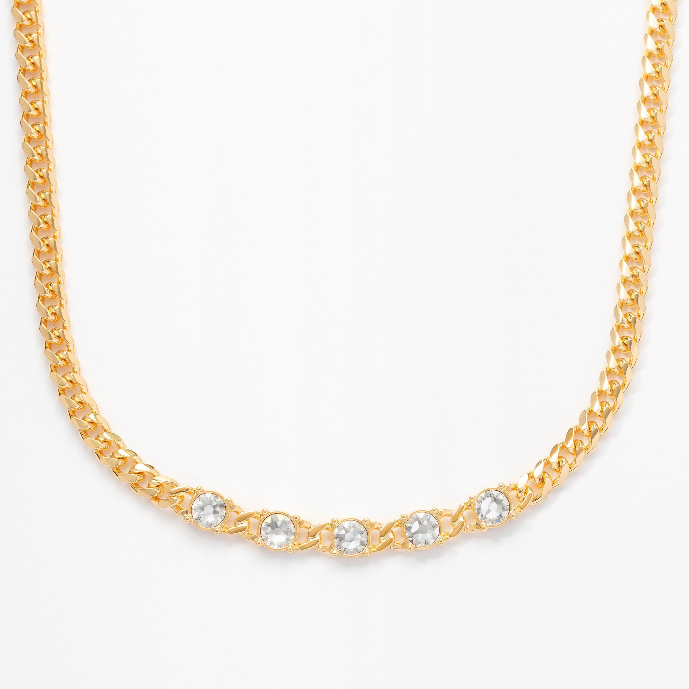 Curbside Necklace, Golden