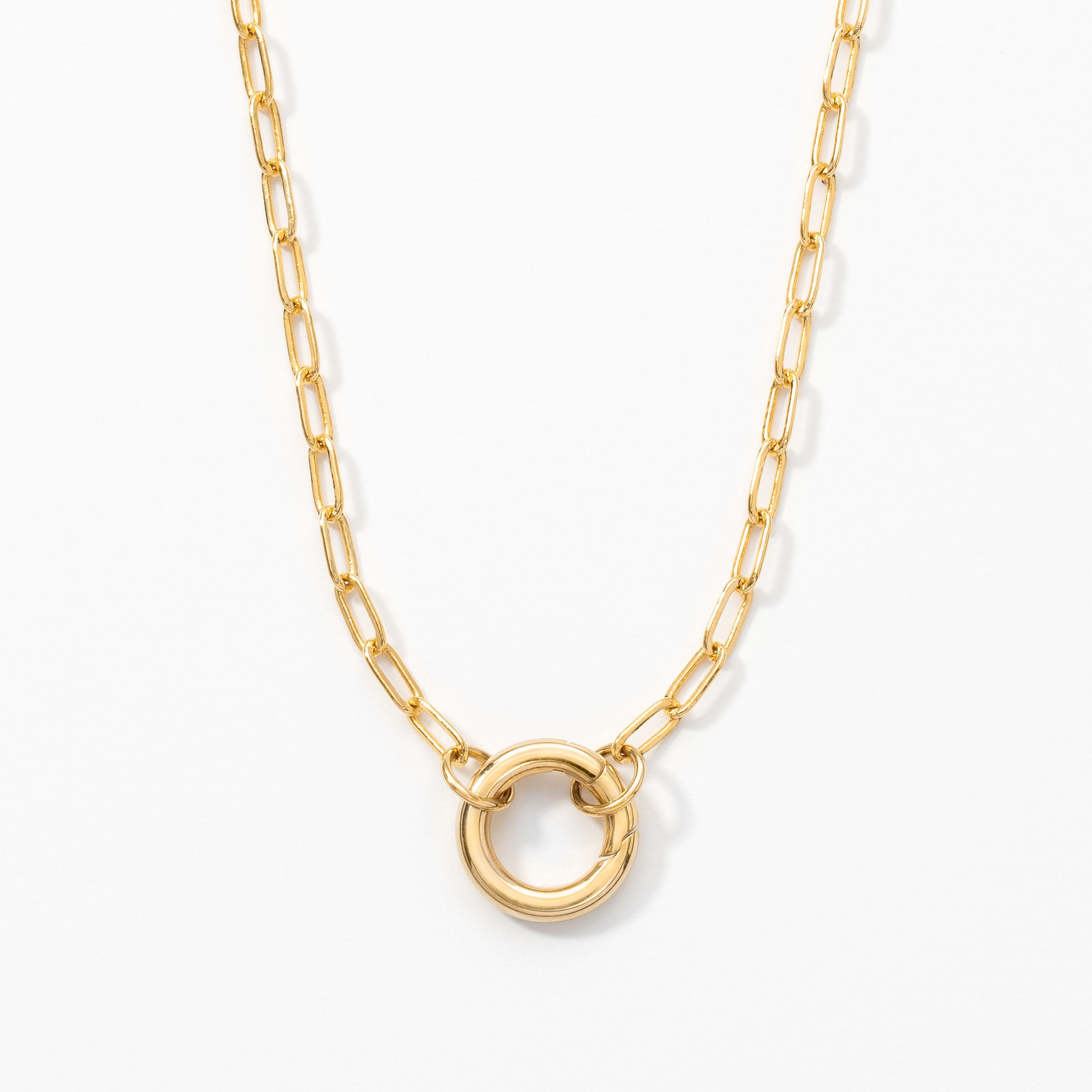 Paperclip Charm Chain