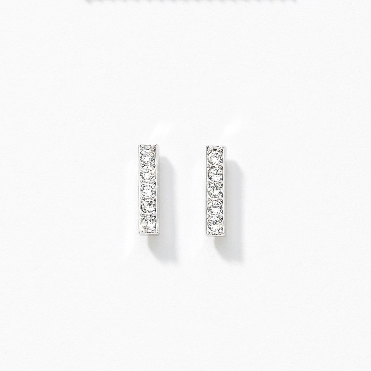 Pavé Bar Earrings