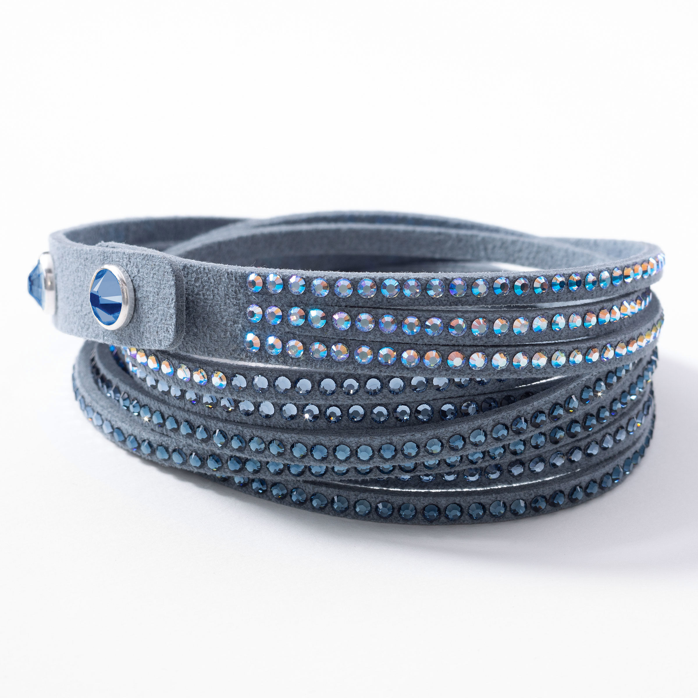 Wrap-Star Bracelet, Denim