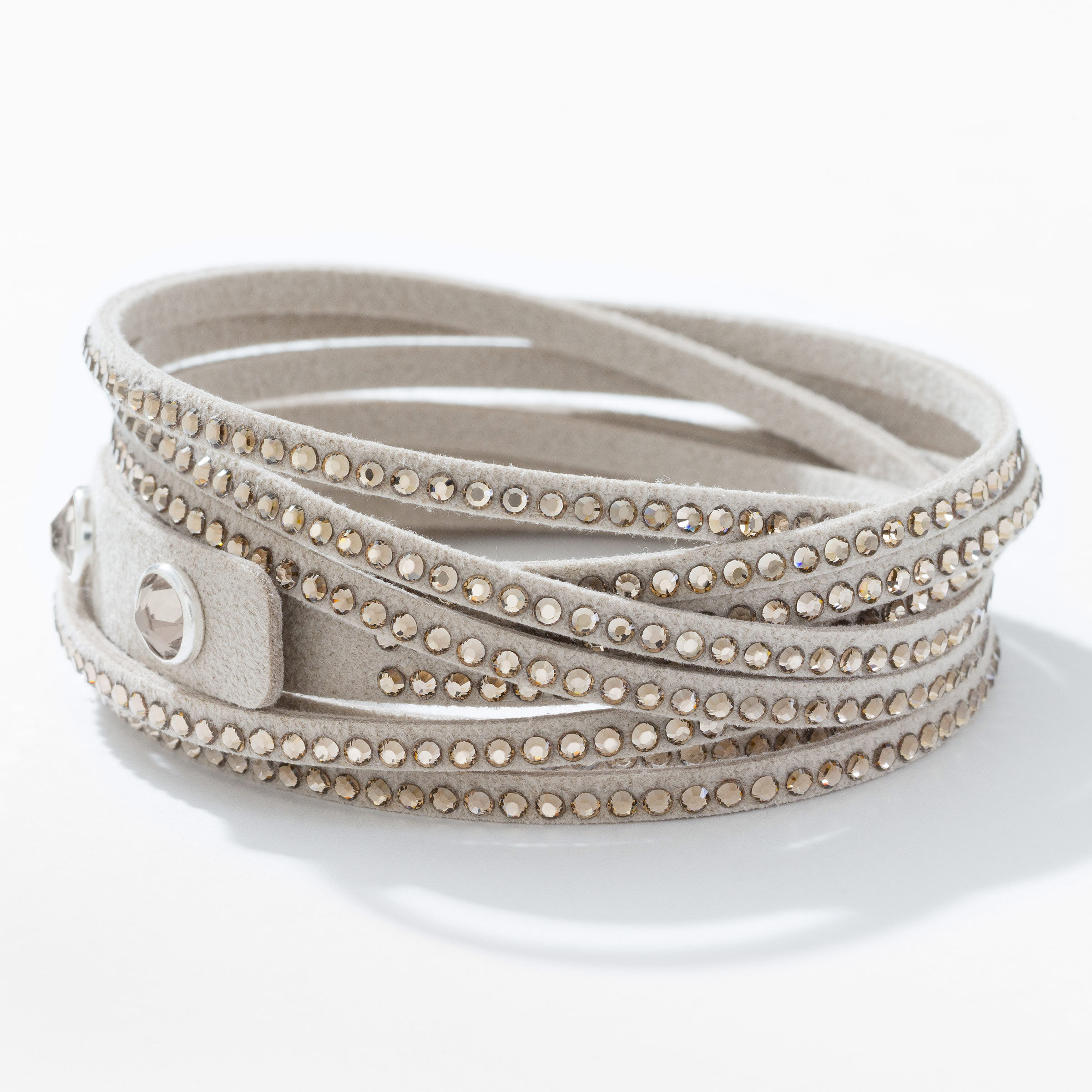 Wrap-Star Bracelet, Greige
