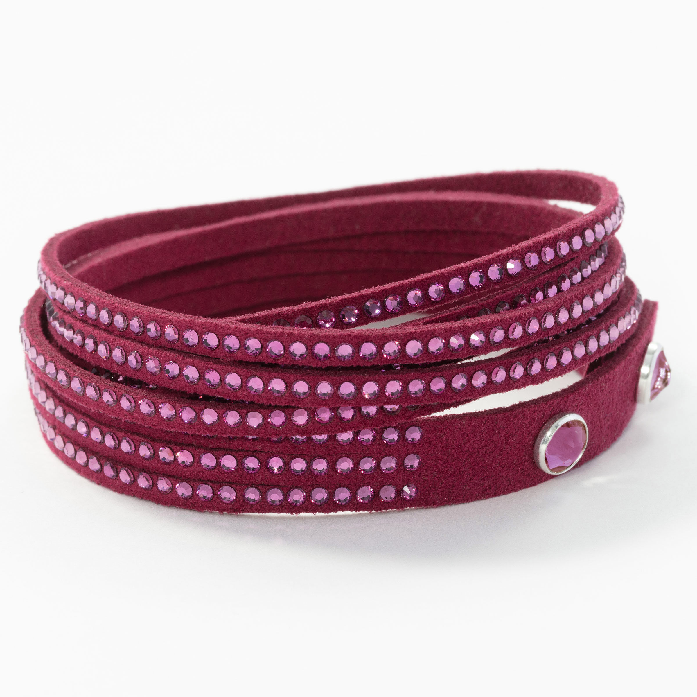 Wrap-Star Bracelet, Dark Rose