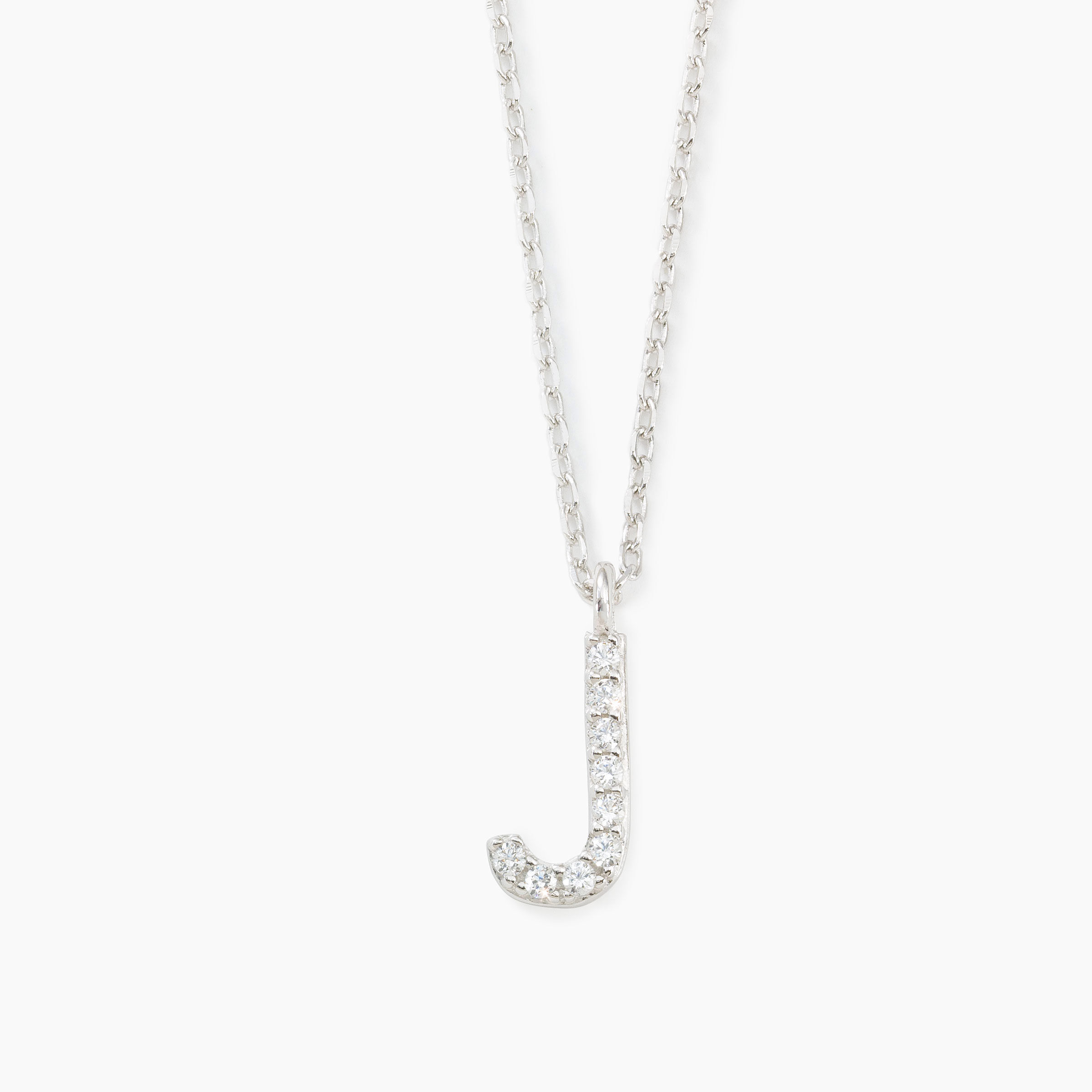 Signature Necklace - J — view 2