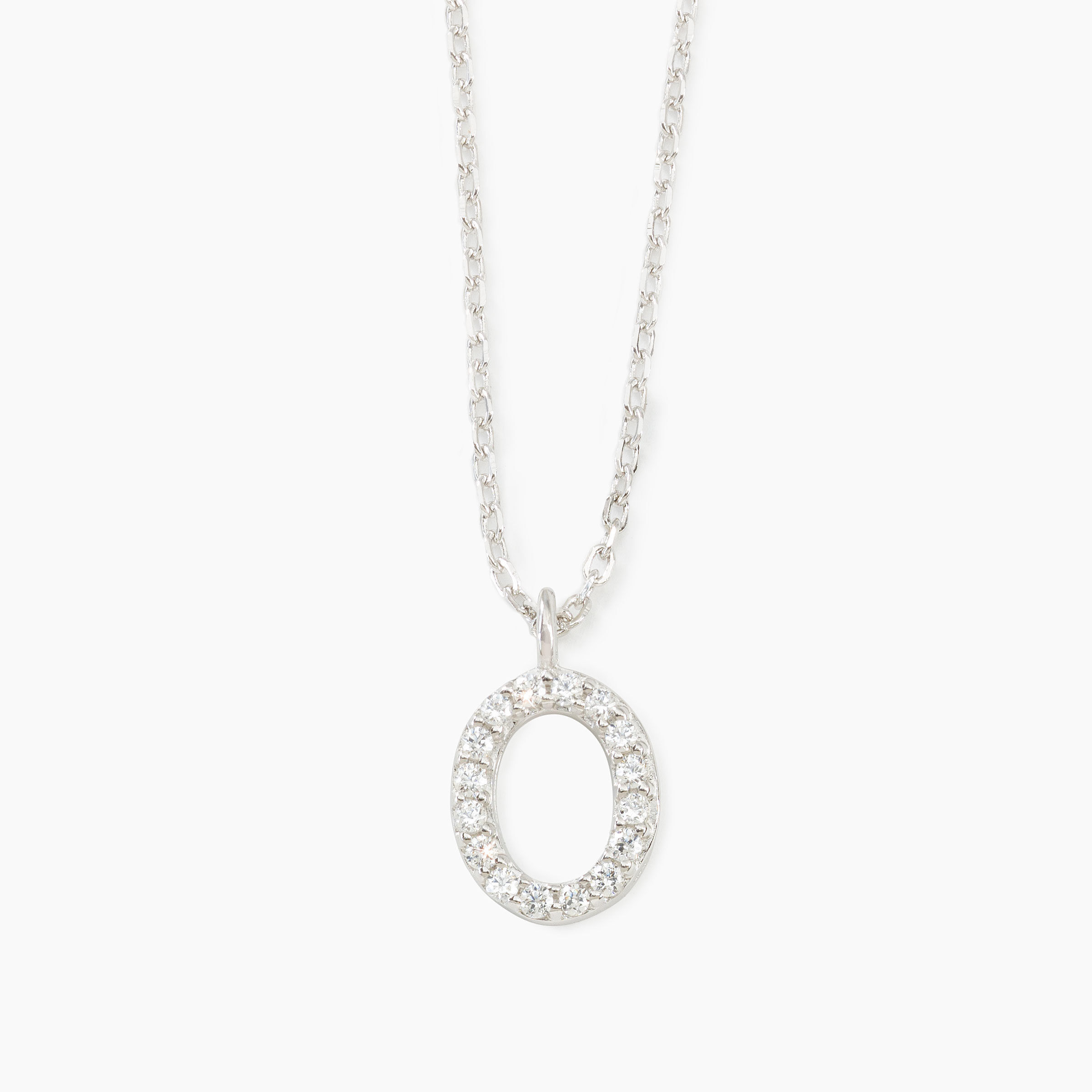 Signature Necklace - O — view 2