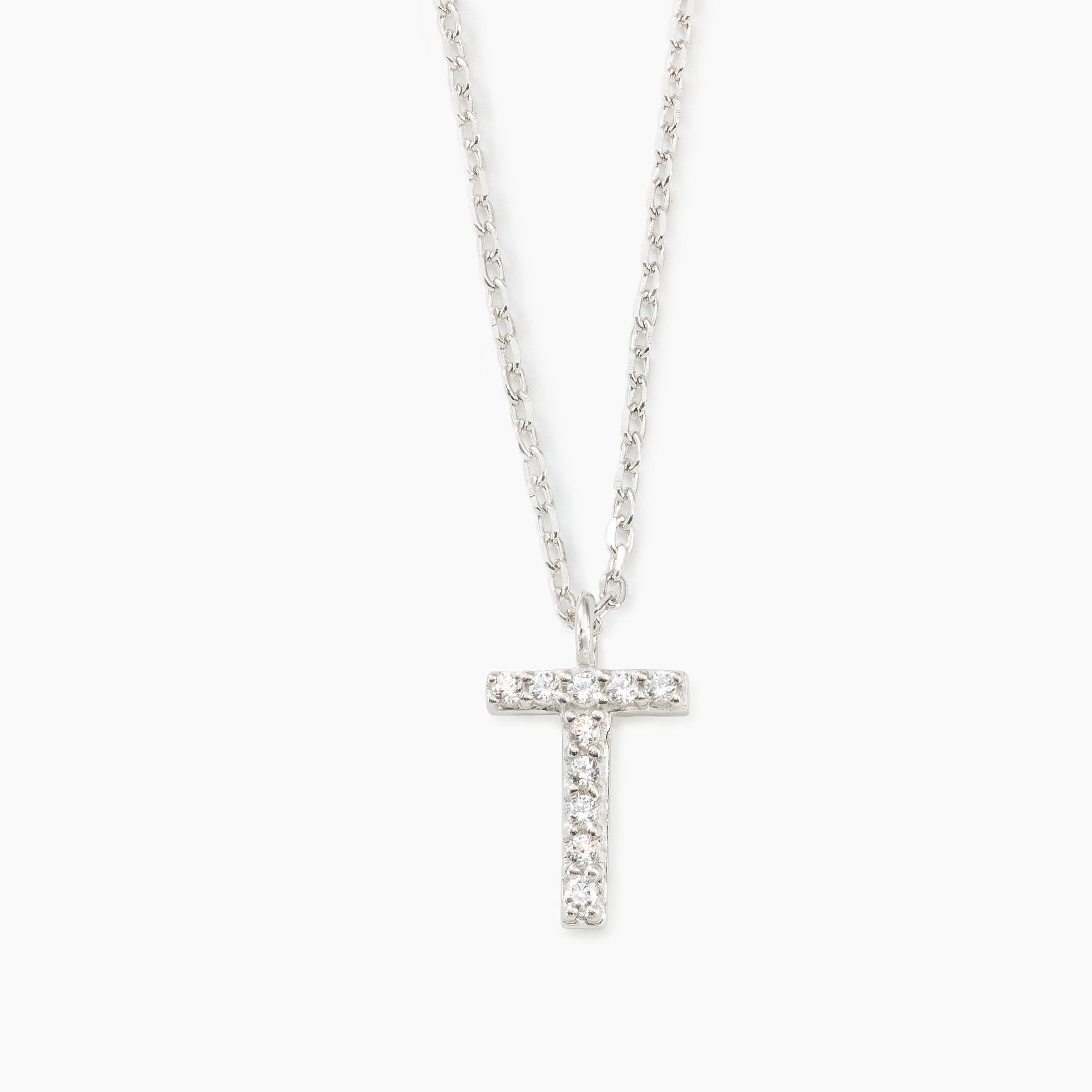 Signature Necklace - T — view 3