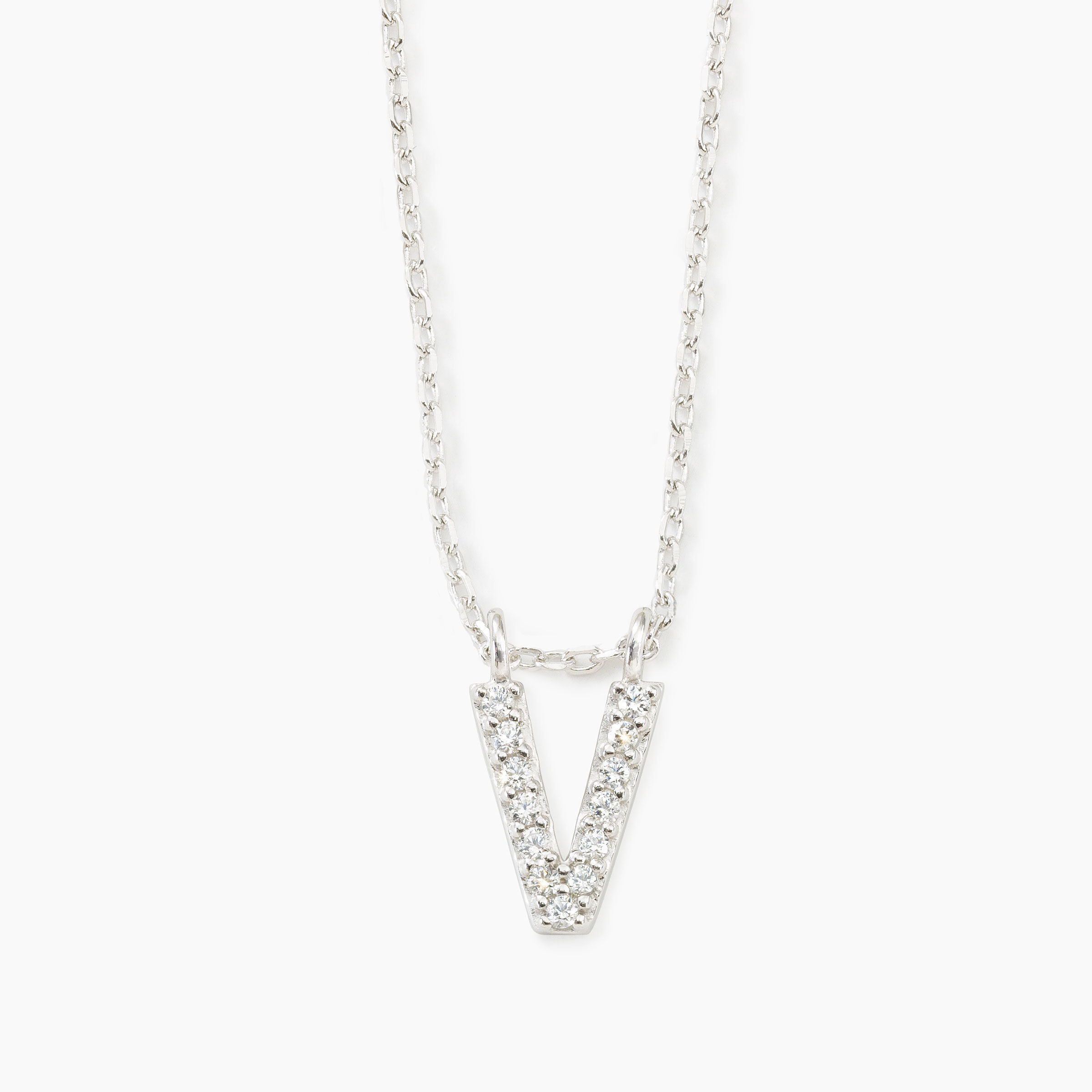 Signature Necklace - V — view 2