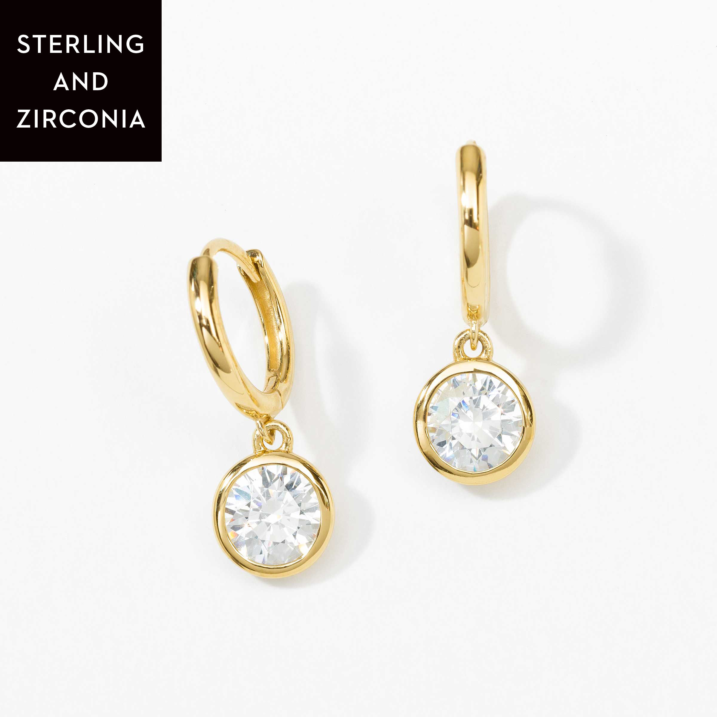Go To Earrings, Golden